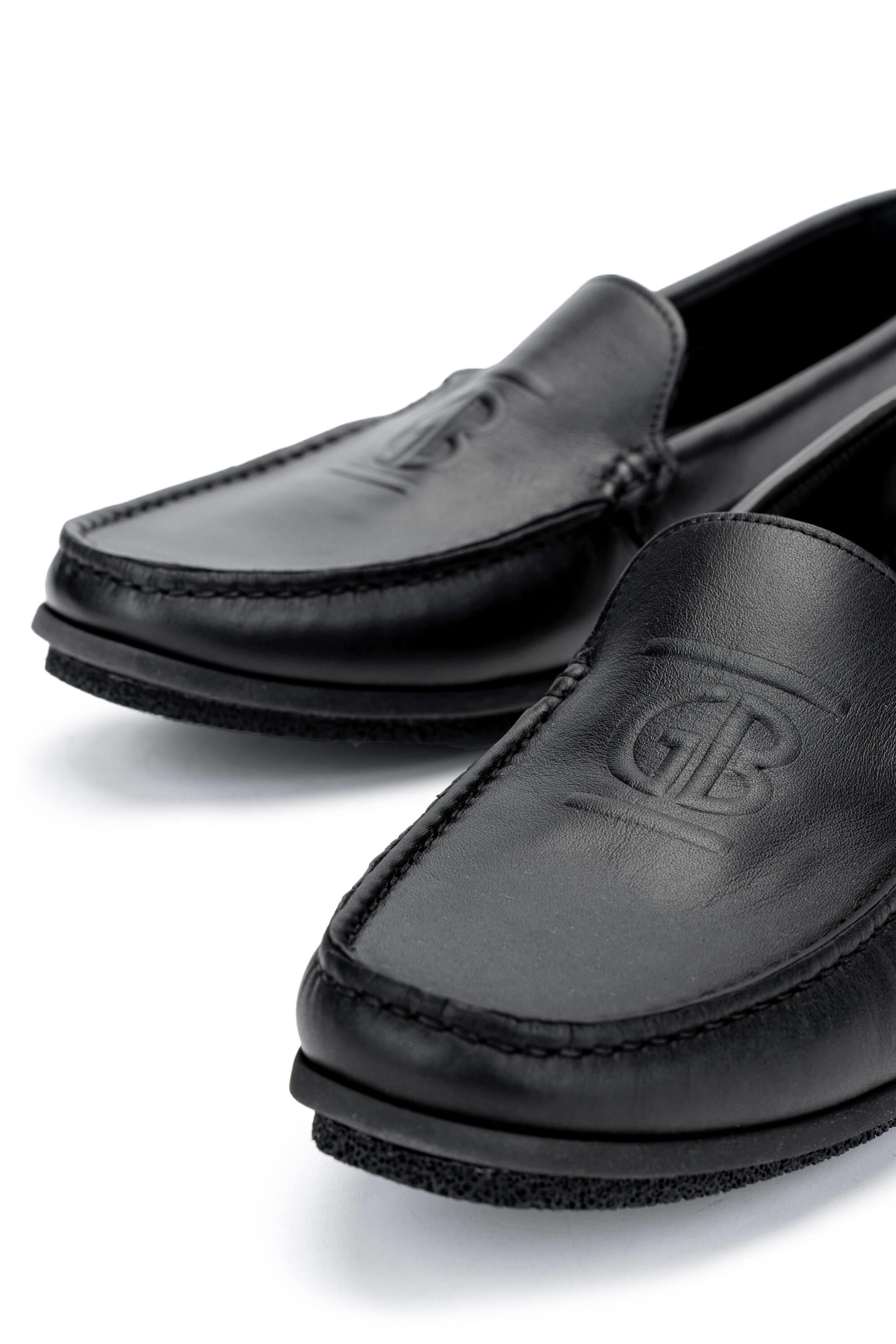 Butteri Erkek Hakiki Deri Siyah Casual Ayakkabı