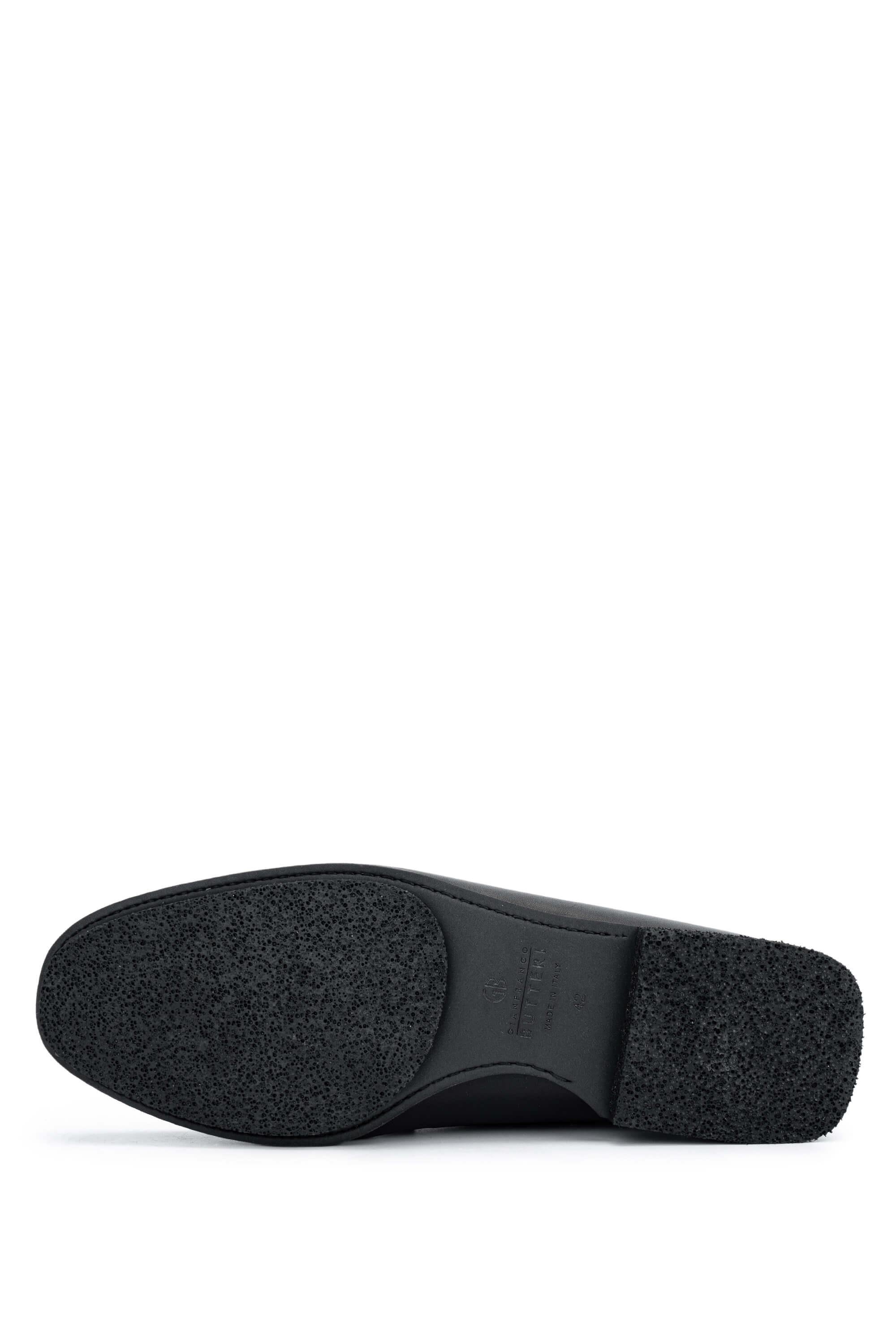 Butteri Erkek Hakiki Deri Siyah Casual Ayakkabı