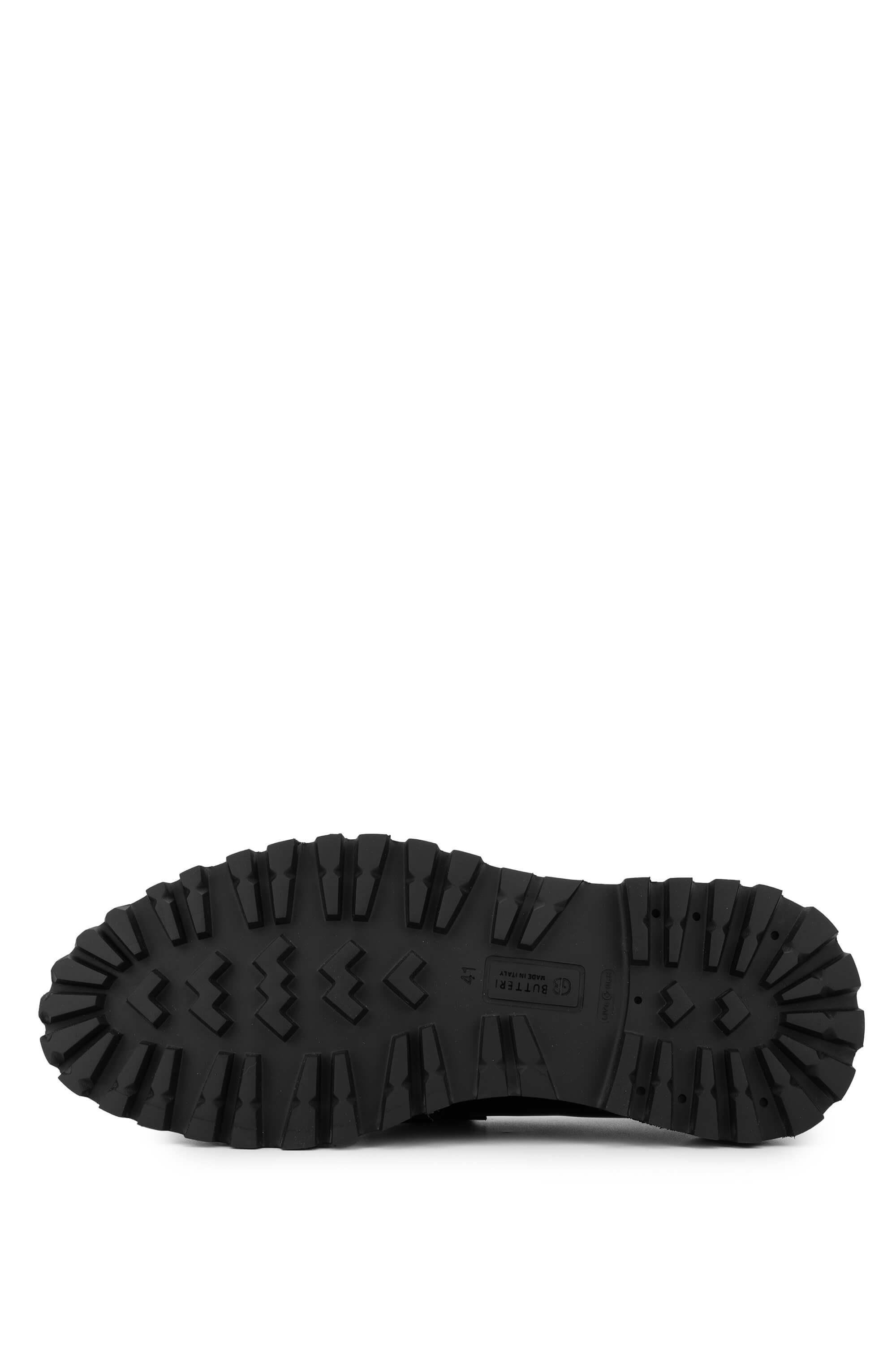 Butteri Erkek Hakiki Deri Siyah Loafer Ayakkabı