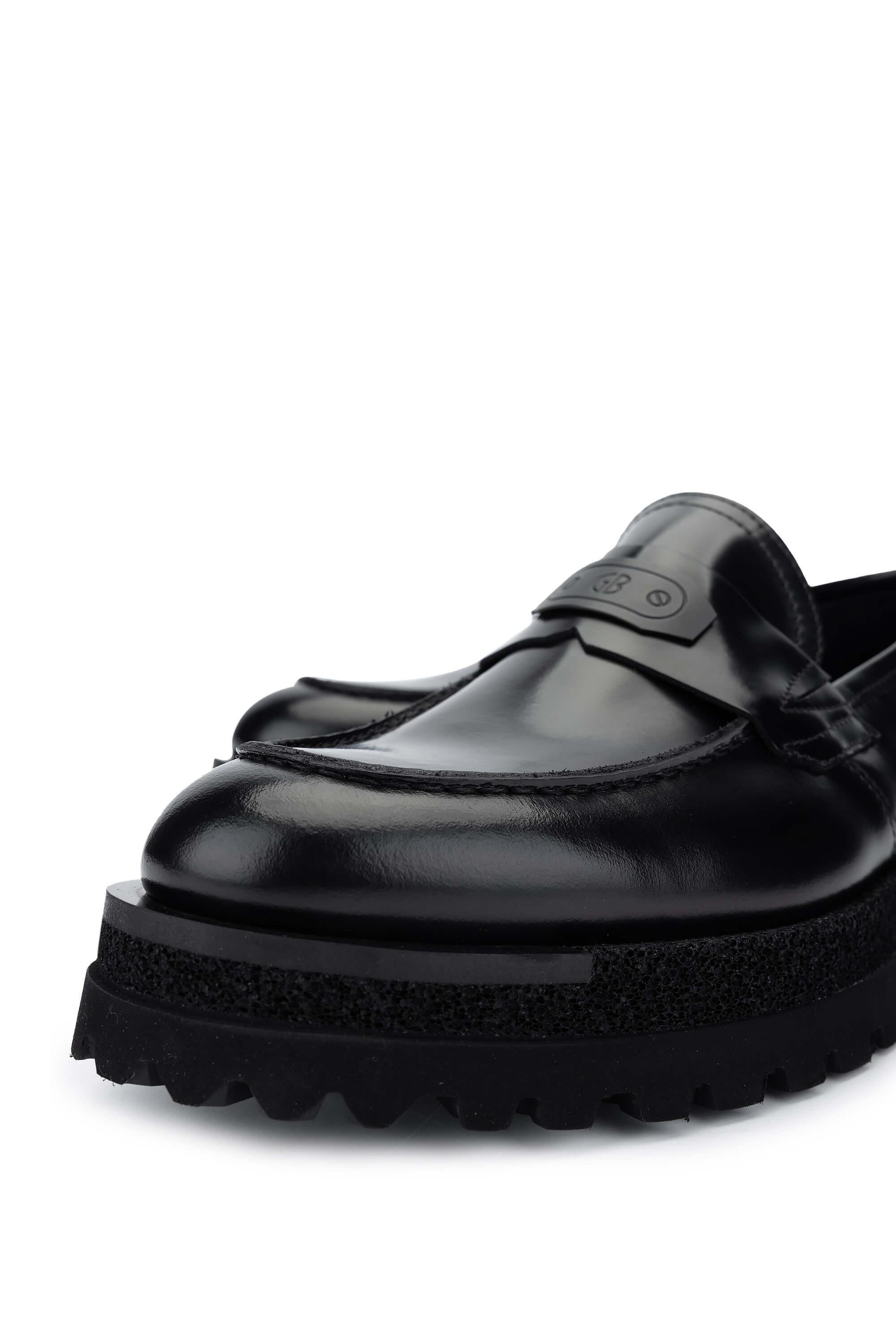 Butteri Erkek Hakiki Deri Siyah Loafer Ayakkabı