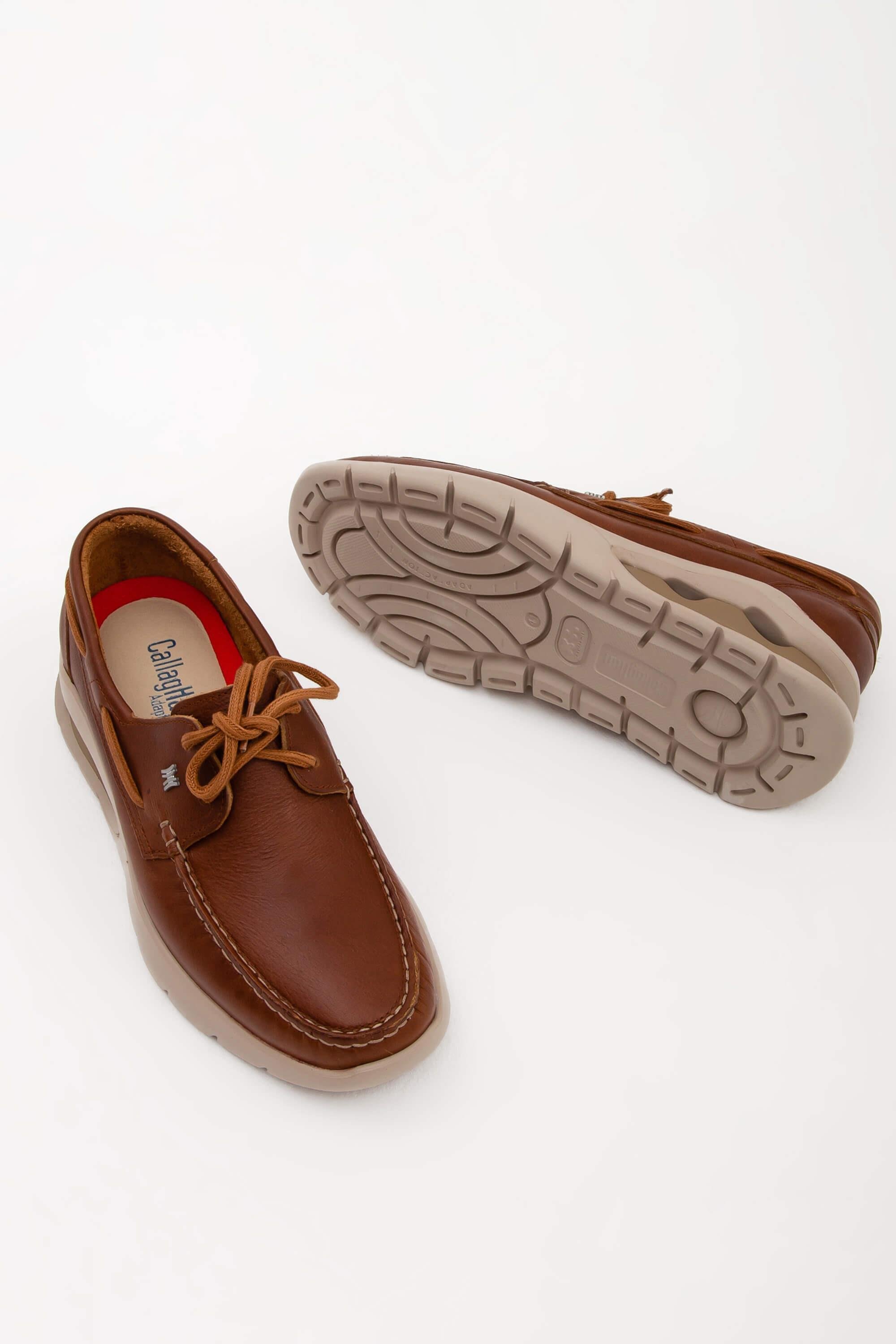 CALLAGHAN Erkek Hakiki Deri Bej Casual Ayakkabı