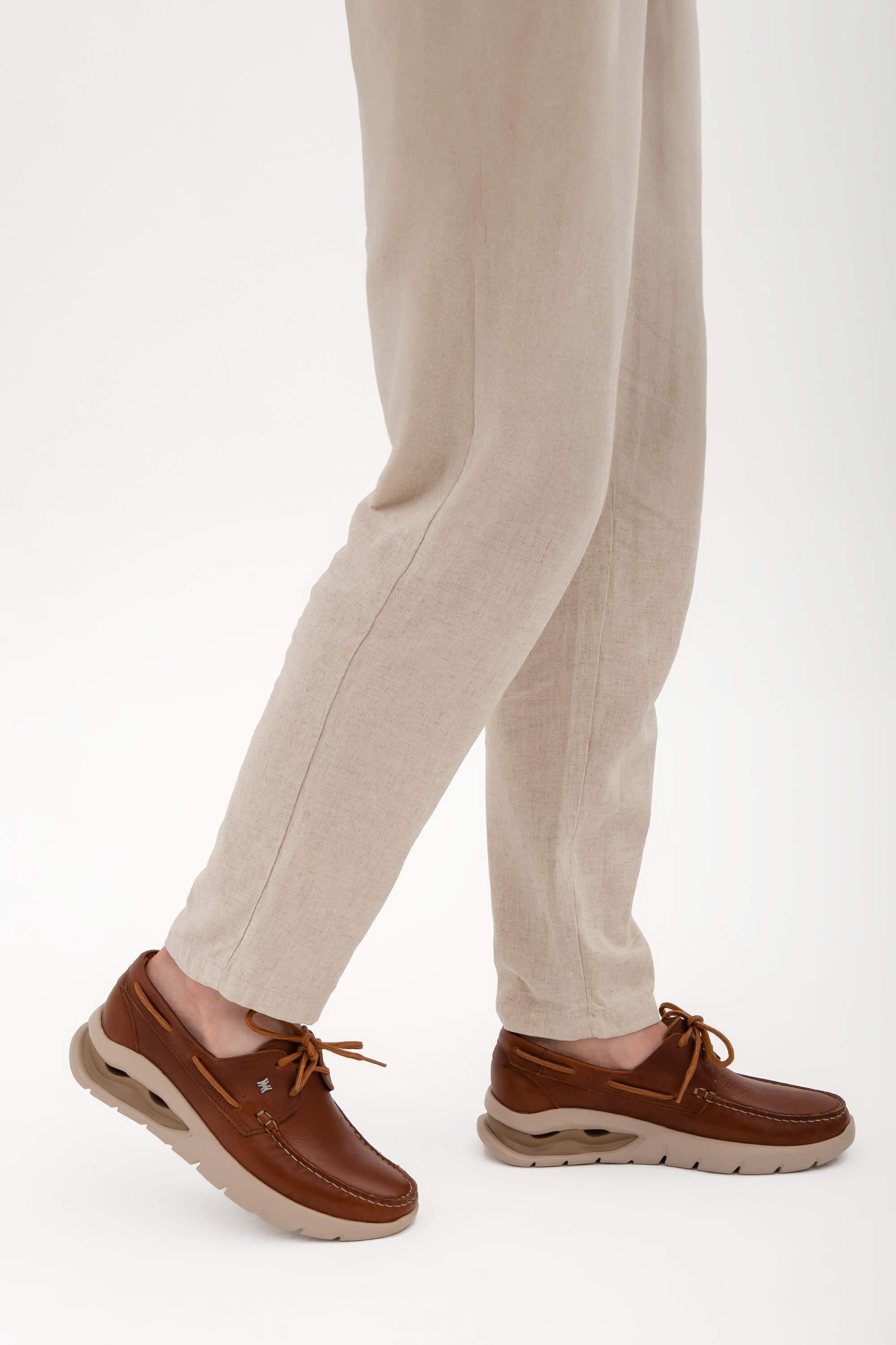 CALLAGHAN Erkek Hakiki Deri Bej Casual Ayakkabı