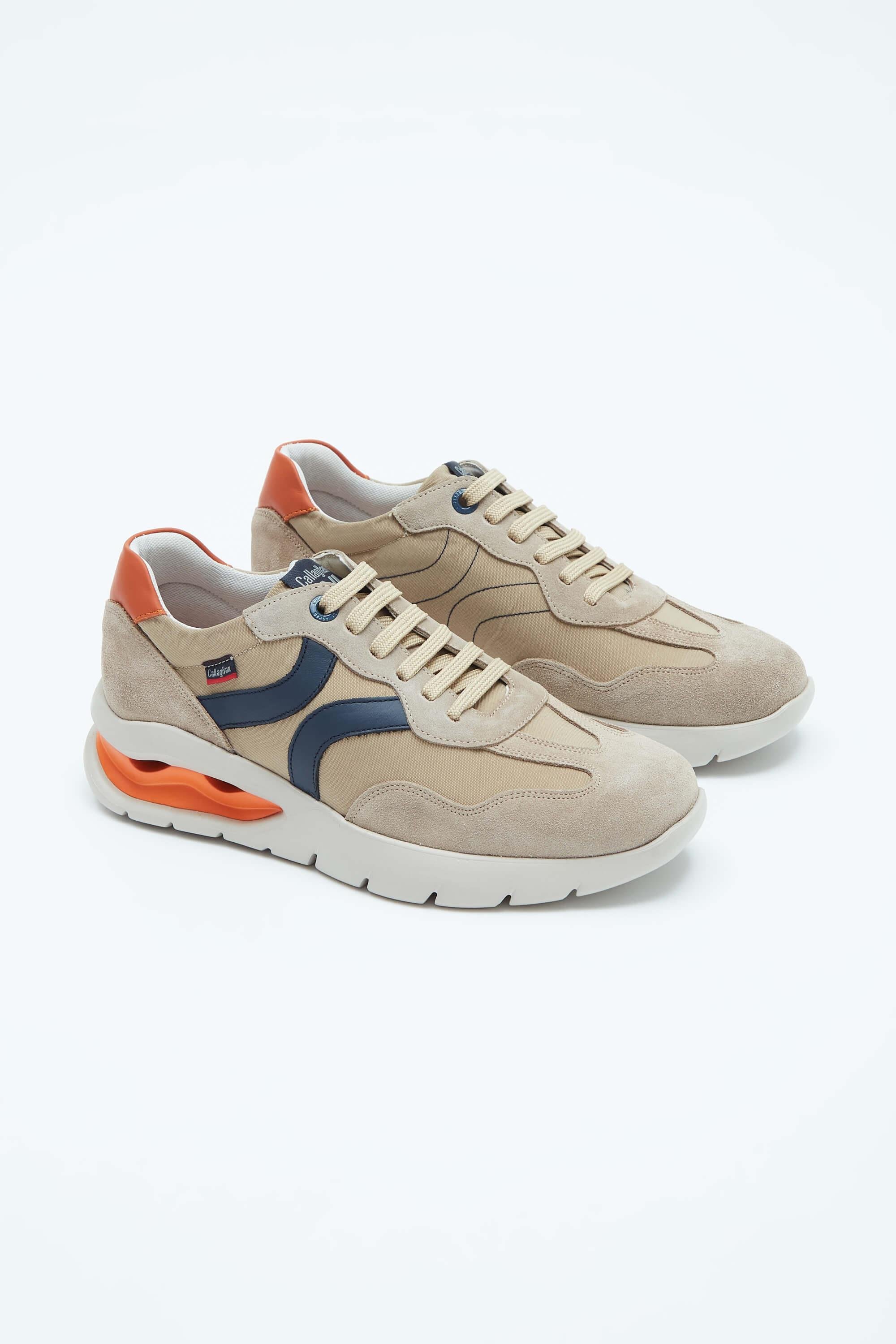 CALLAGHAN Erkek Hakiki Deri Bej Sneakers & Spor Ayakkabı