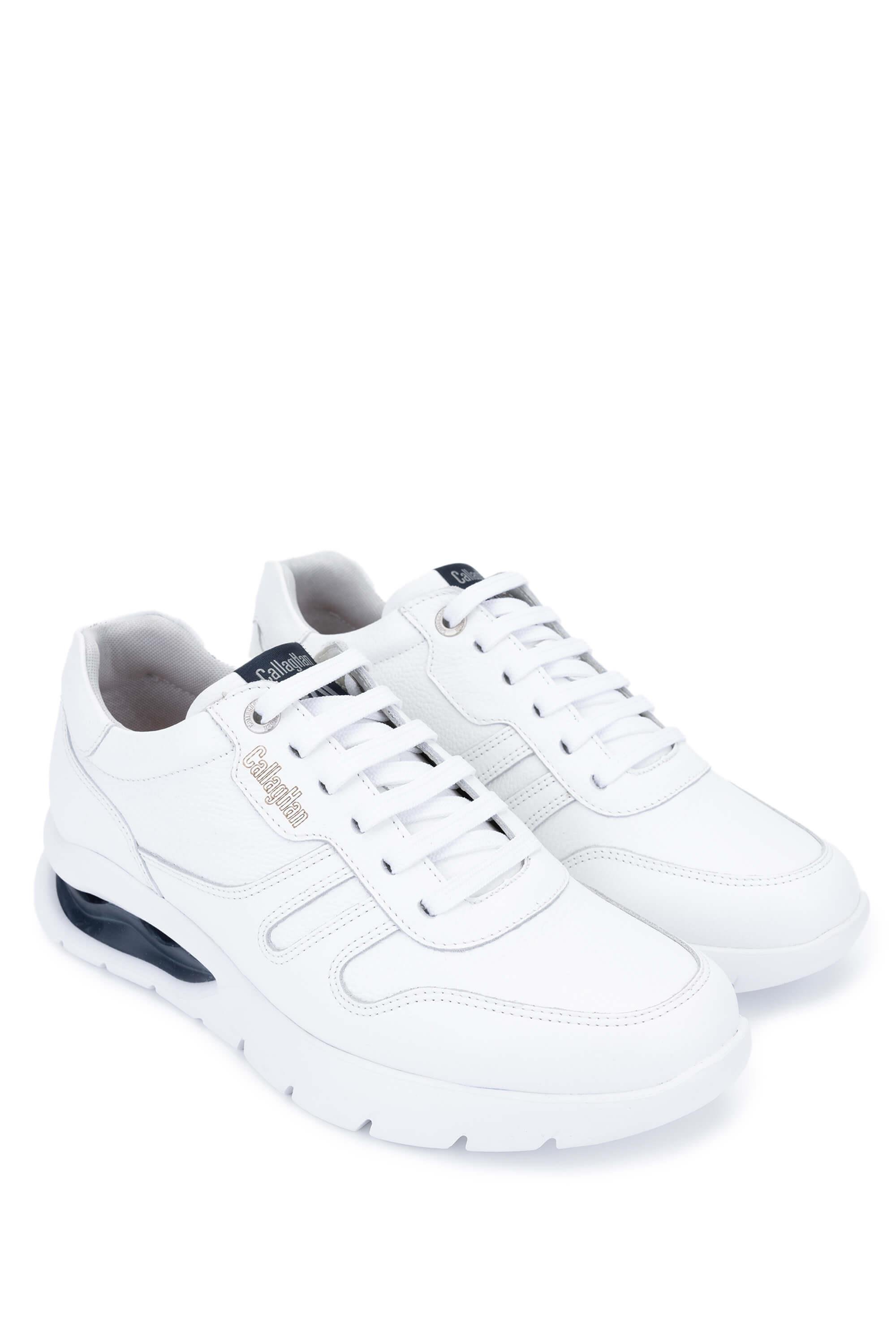 CALLAGHAN Erkek Hakiki Deri Beyaz Sneakers & Spor Ayakkabı