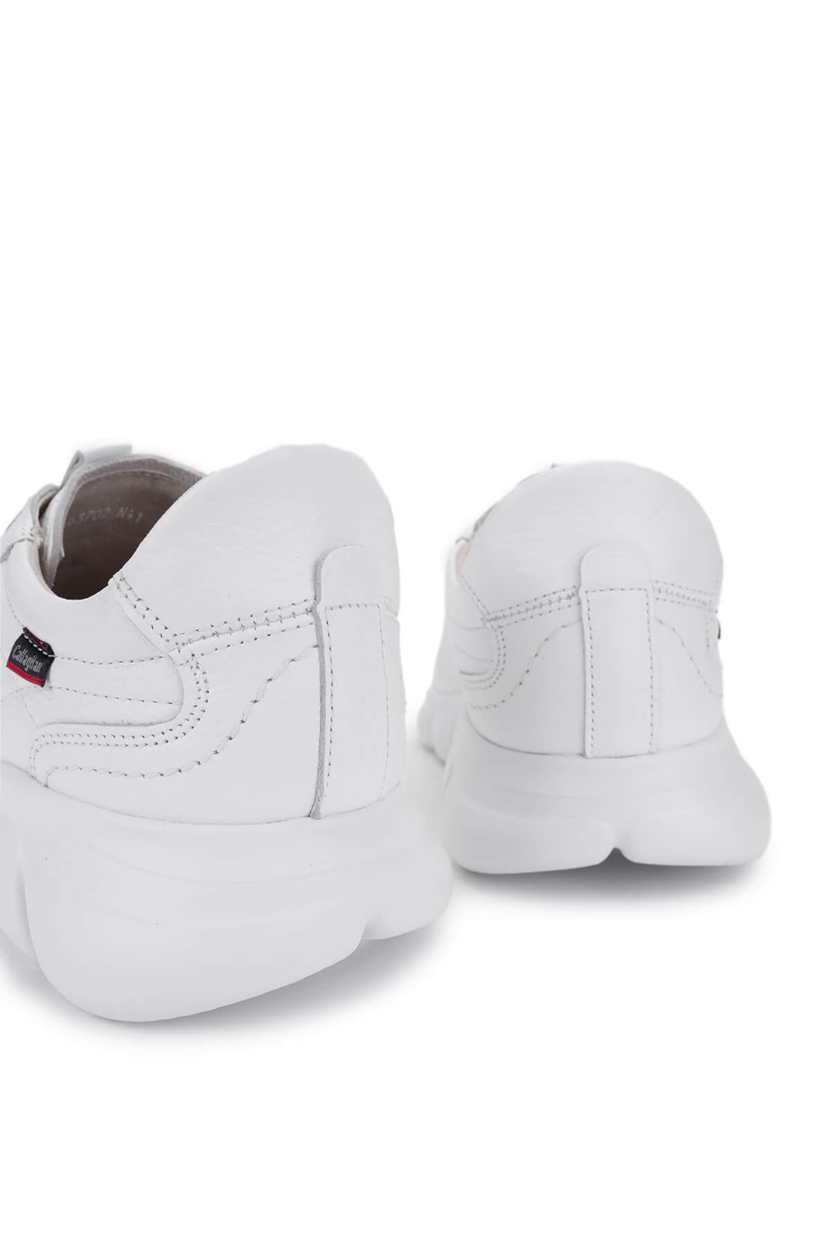 Callaghan Erkek Hakiki Deri Beyaz Sneakers & Spor Ayakkabı