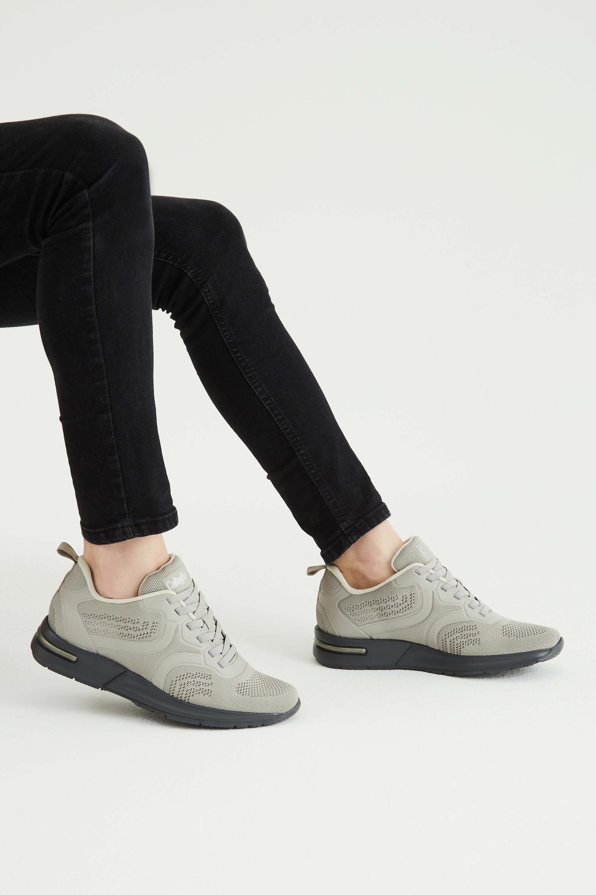 CALLAGHAN Erkek Hakiki Deri Gri Sneakers & Spor Ayakkabı