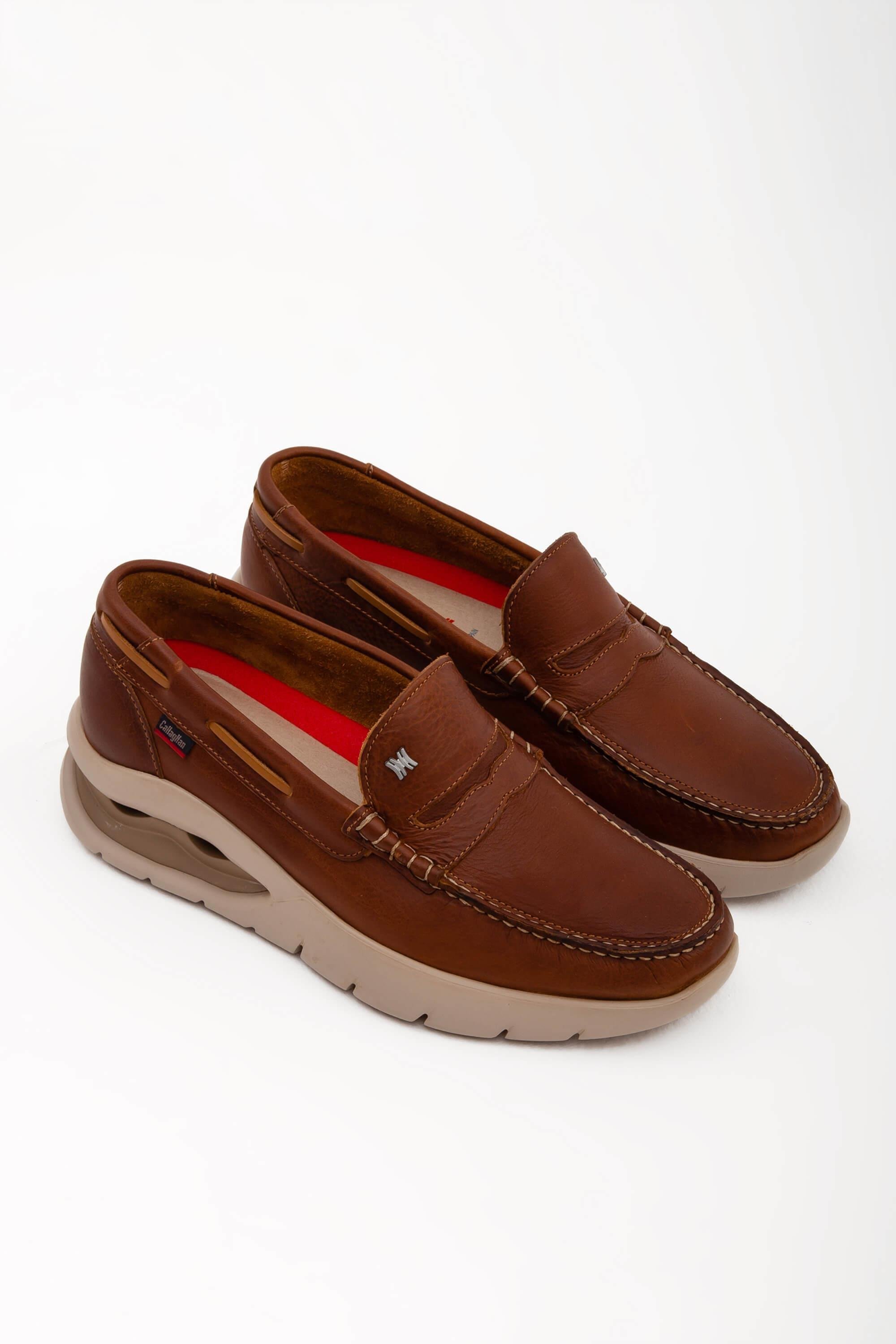 CALLAGHAN Erkek Hakiki Deri Kahverengi Casual Ayakkabı