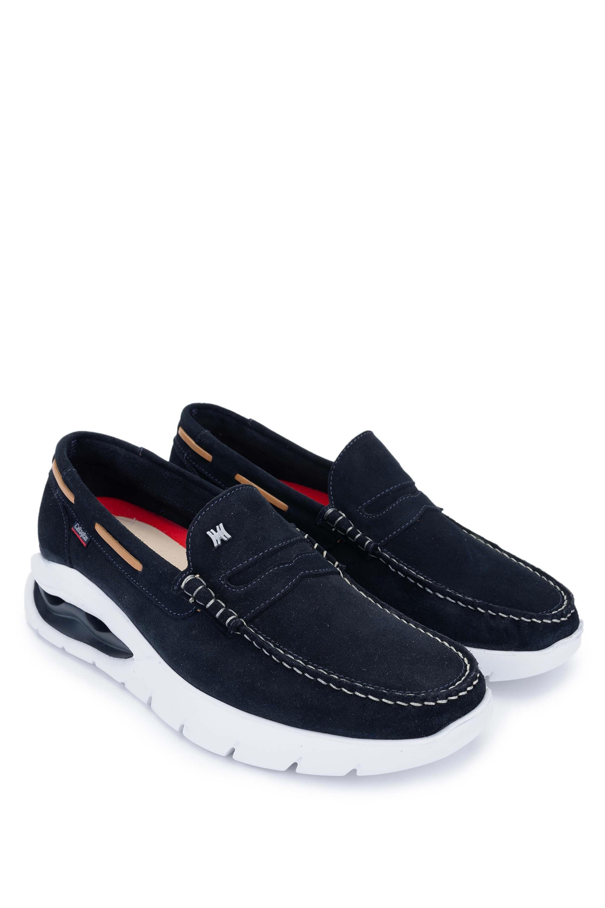 CALLAGHAN Erkek Hakiki Deri Lacivert Casual Ayakkabı