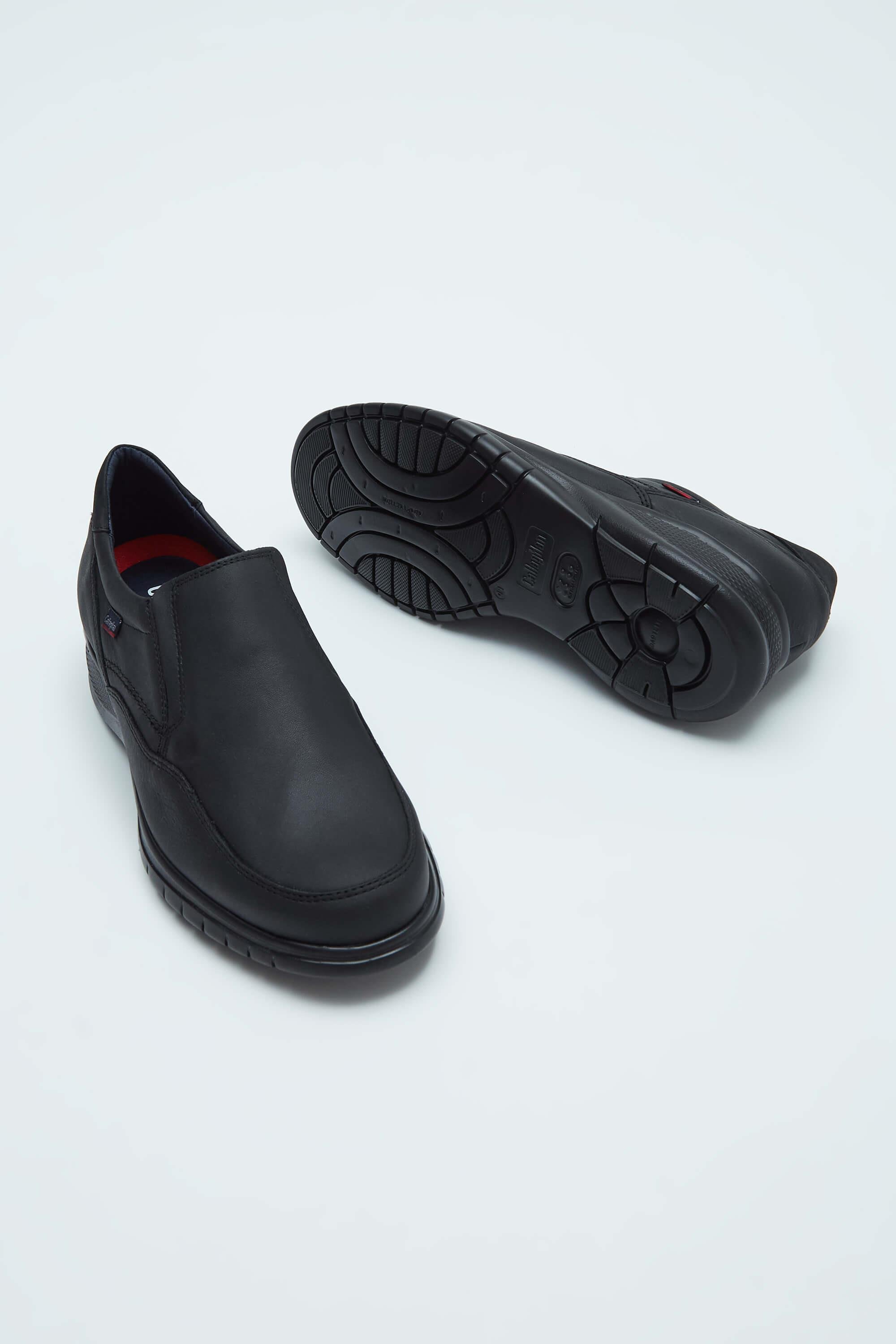 CALLAGHAN Erkek Hakiki Deri Siyah Casual Ayakkabı