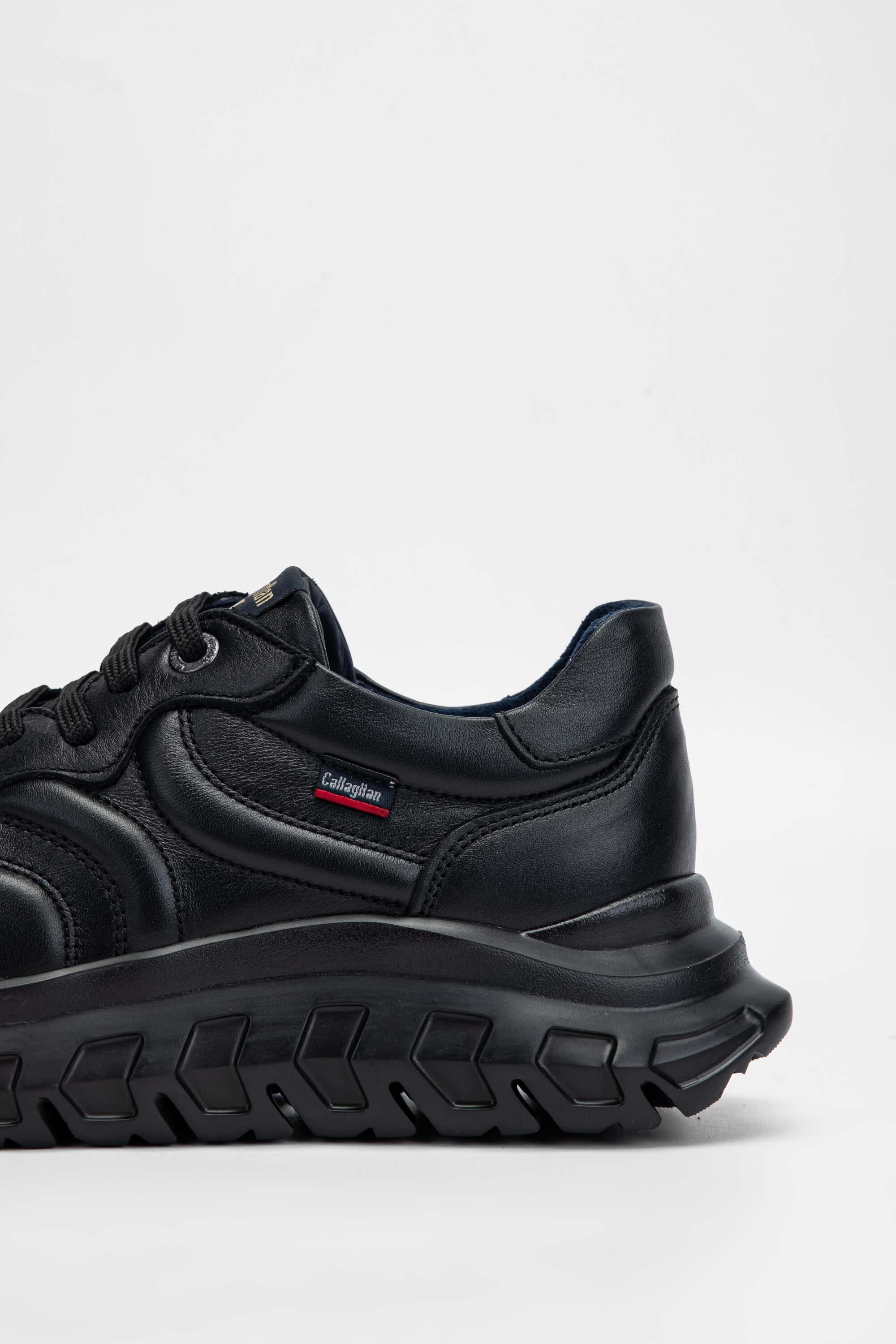 CALLAGHAN Erkek Hakiki Deri Siyah Deri Sneakers & Spor Ayakkabı