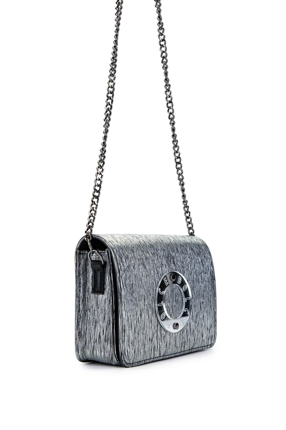 DOLCE Kadın Vegan Antrasit Postacı Çanta