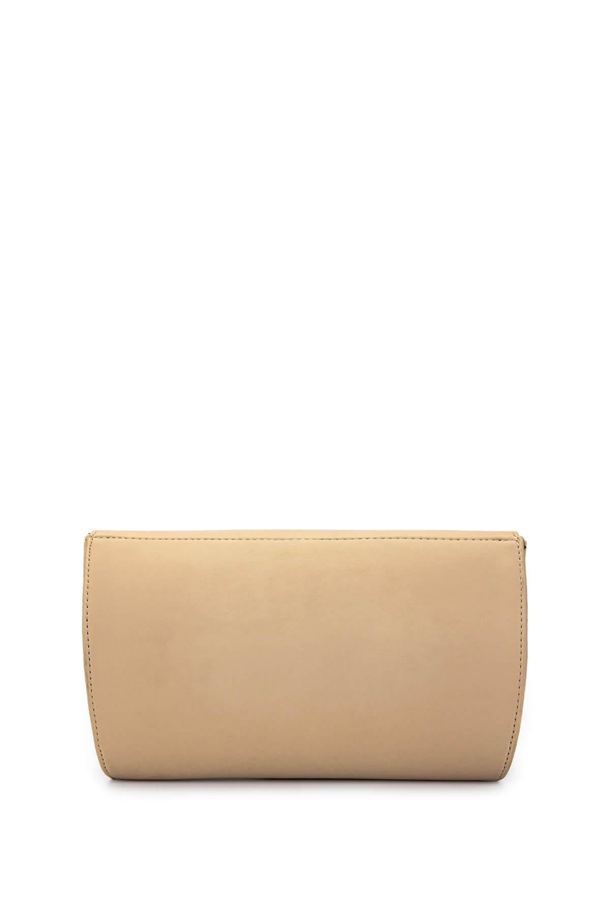 DOLCE Kadın Vegan Bej Postacı Çanta