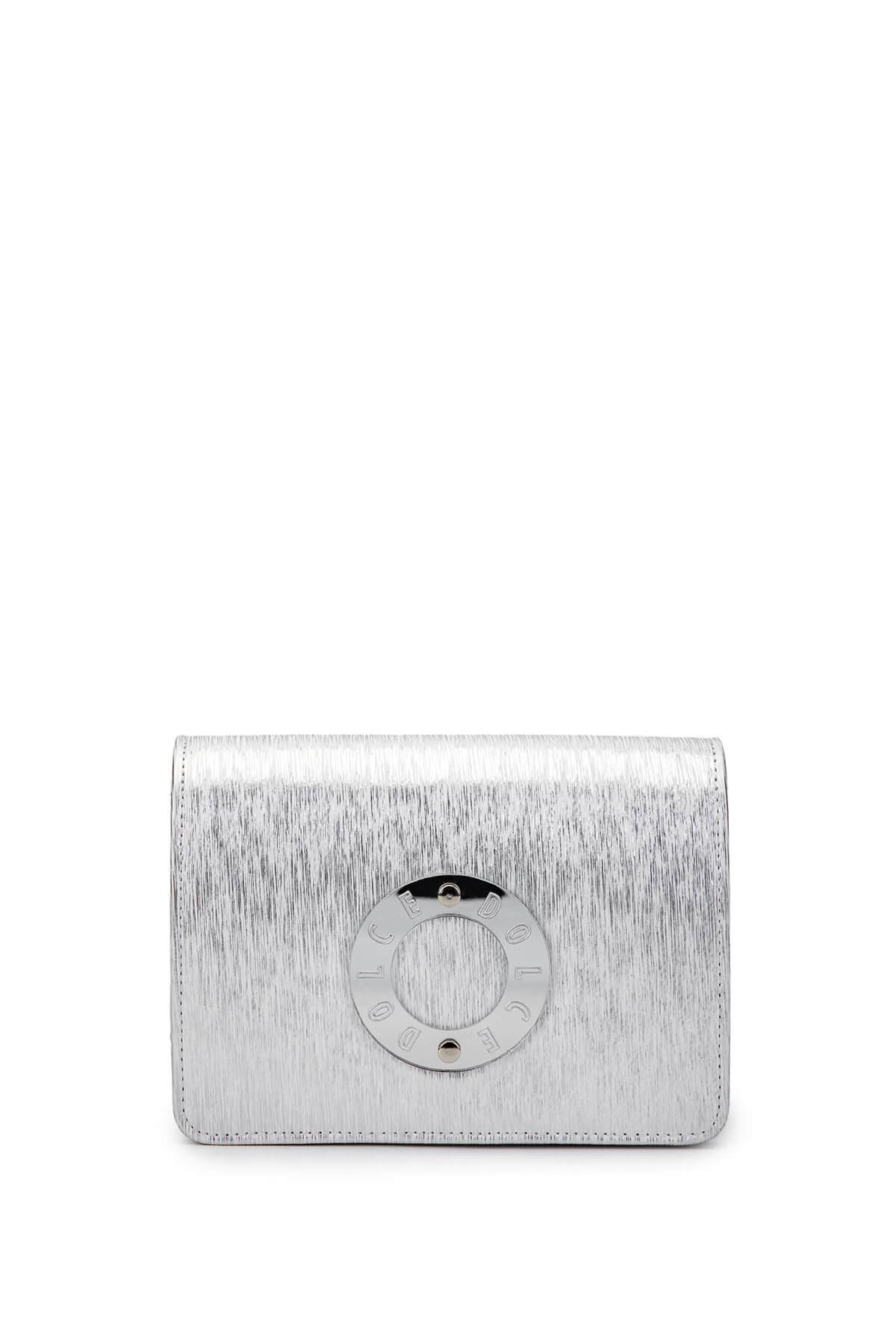 DOLCE Kadın Vegan Gri Postacı Çanta