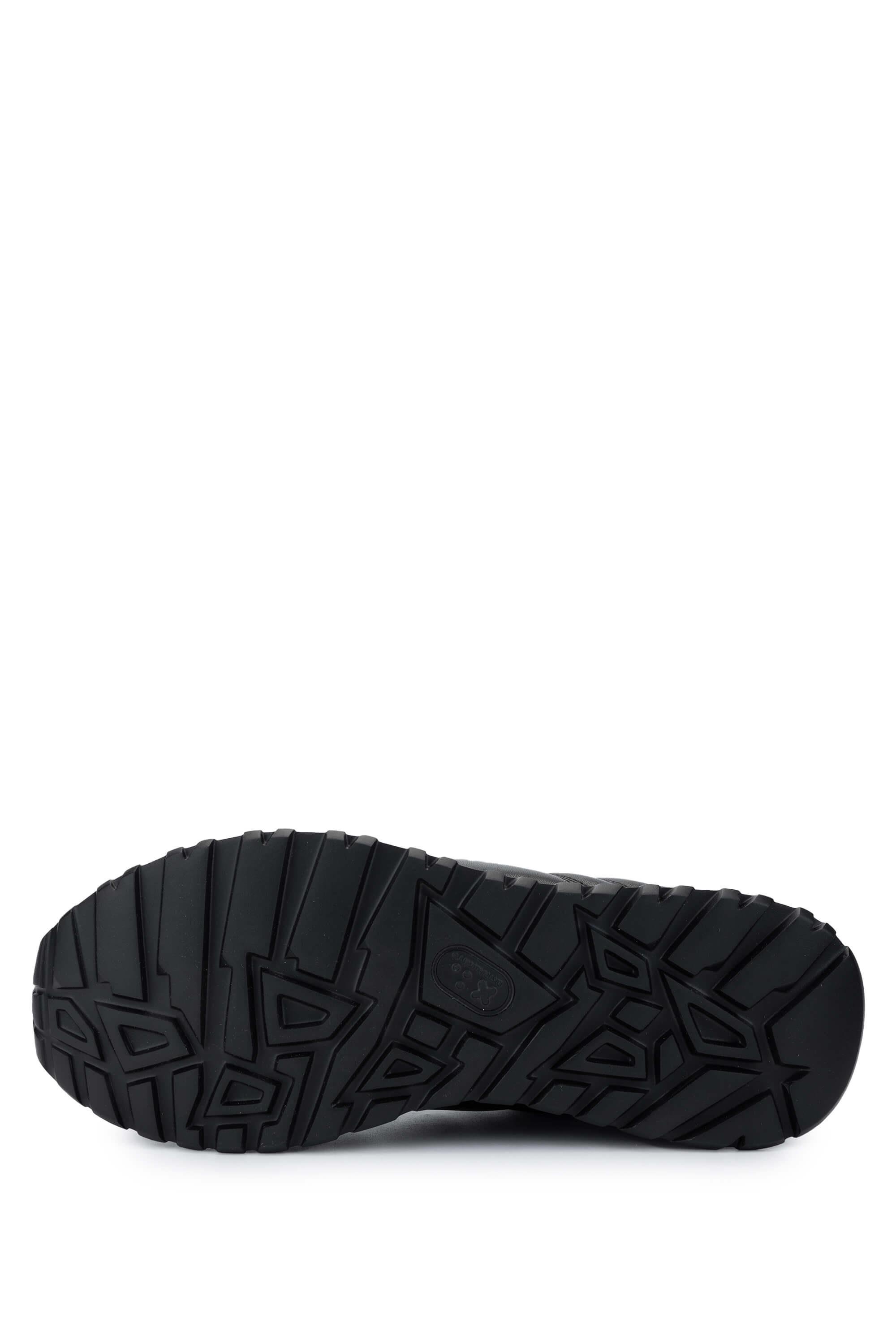 Fabi Erkek Hakiki Deri Siyah Sneakers & Spor Ayakkabı