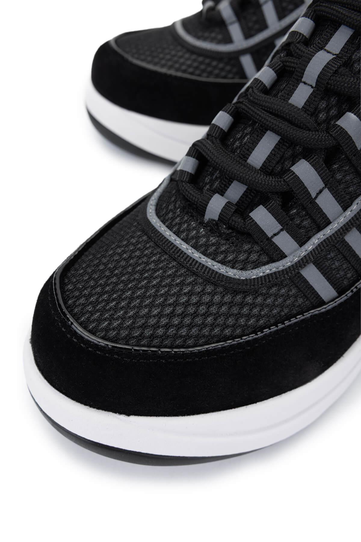 Fornarina Kadın Deri & Tekstil Siyah Sneakers & Spor Ayakkabı