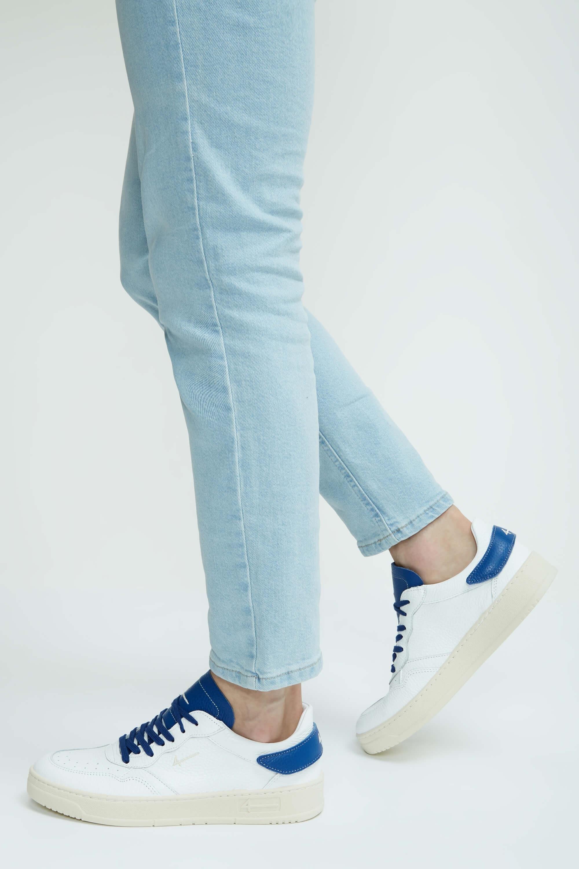 Fourline Erkek Hakiki Deri Mavi Sneakers & Spor Ayakkabı