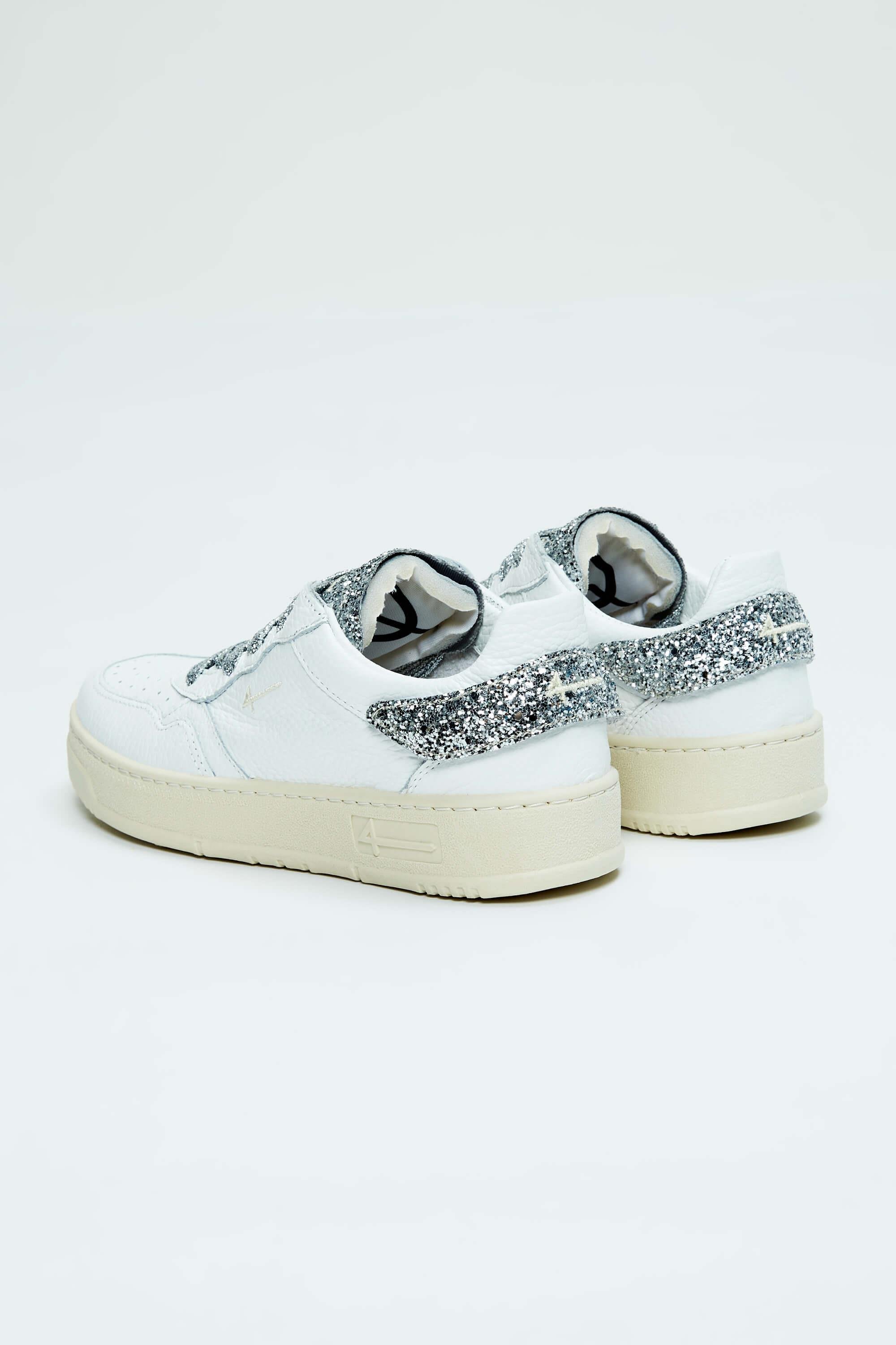 Fourline Kadın Hakiki Deri Beyaz/Gri Sneakers & Spor Ayakkabı