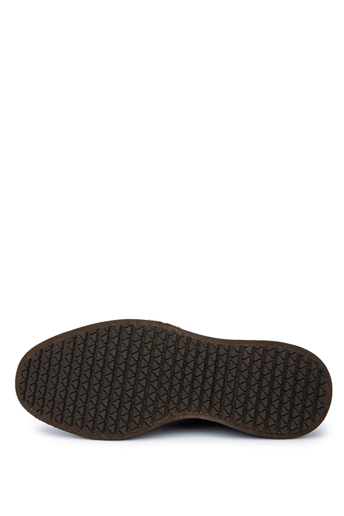 Giampiero Nicola Erkek Hakiki Deri Kahverengi Casual Ayakkabı