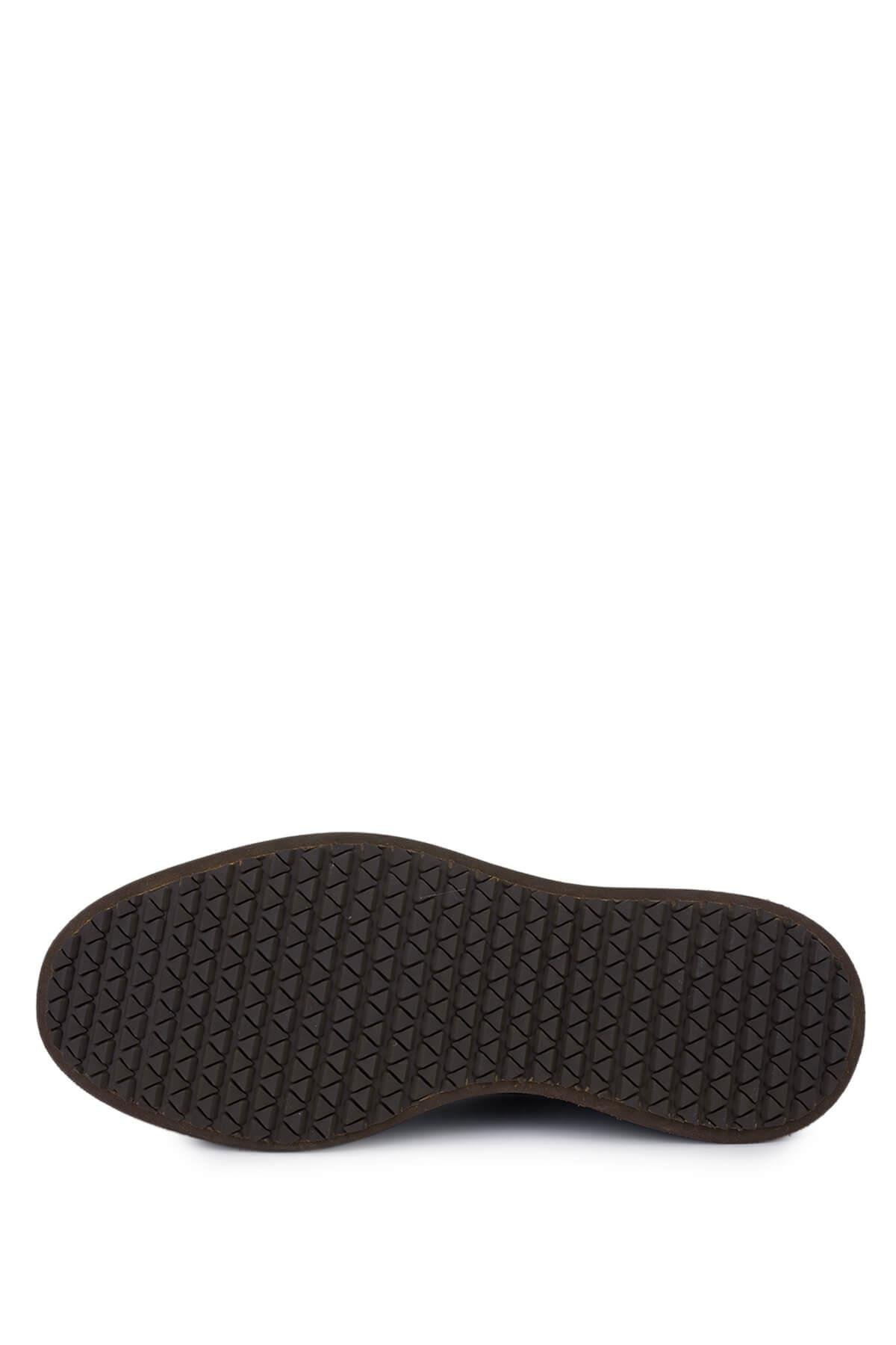 Giampiero Nicola Erkek Hakiki Deri Siyah Casual Ayakkabı