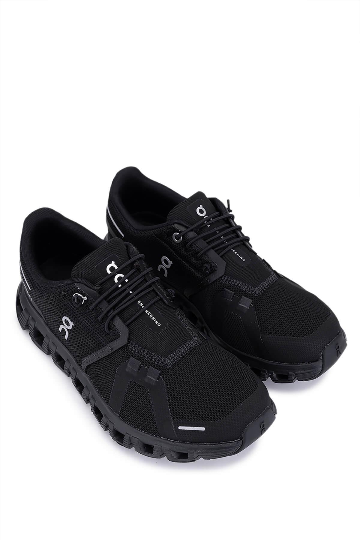 On Kadın Tekstil Siyah Sneakers & Spor Ayakkabı