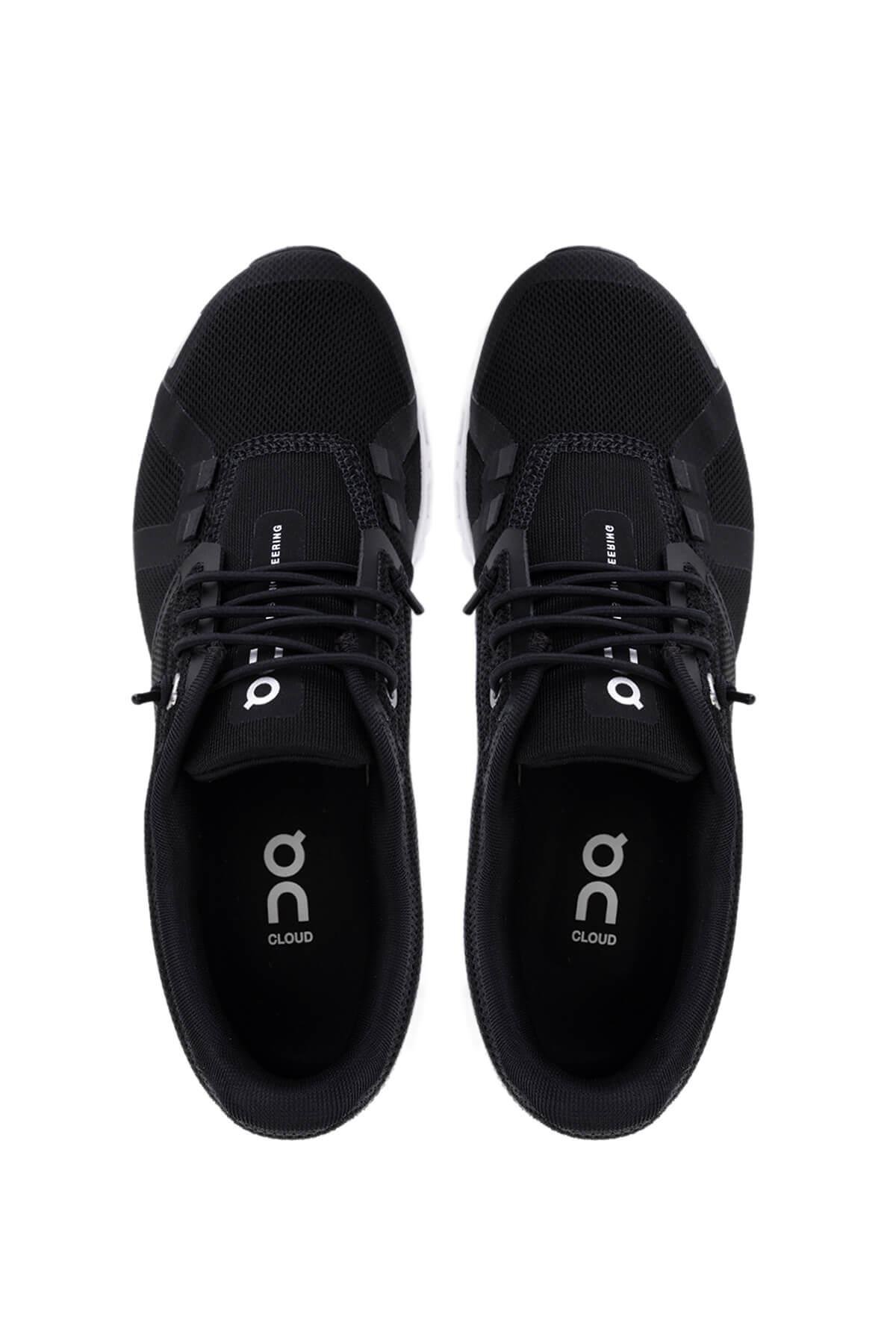 On Kadın Tekstil Siyah/Beyaz Sneakers & Spor Ayakkabı