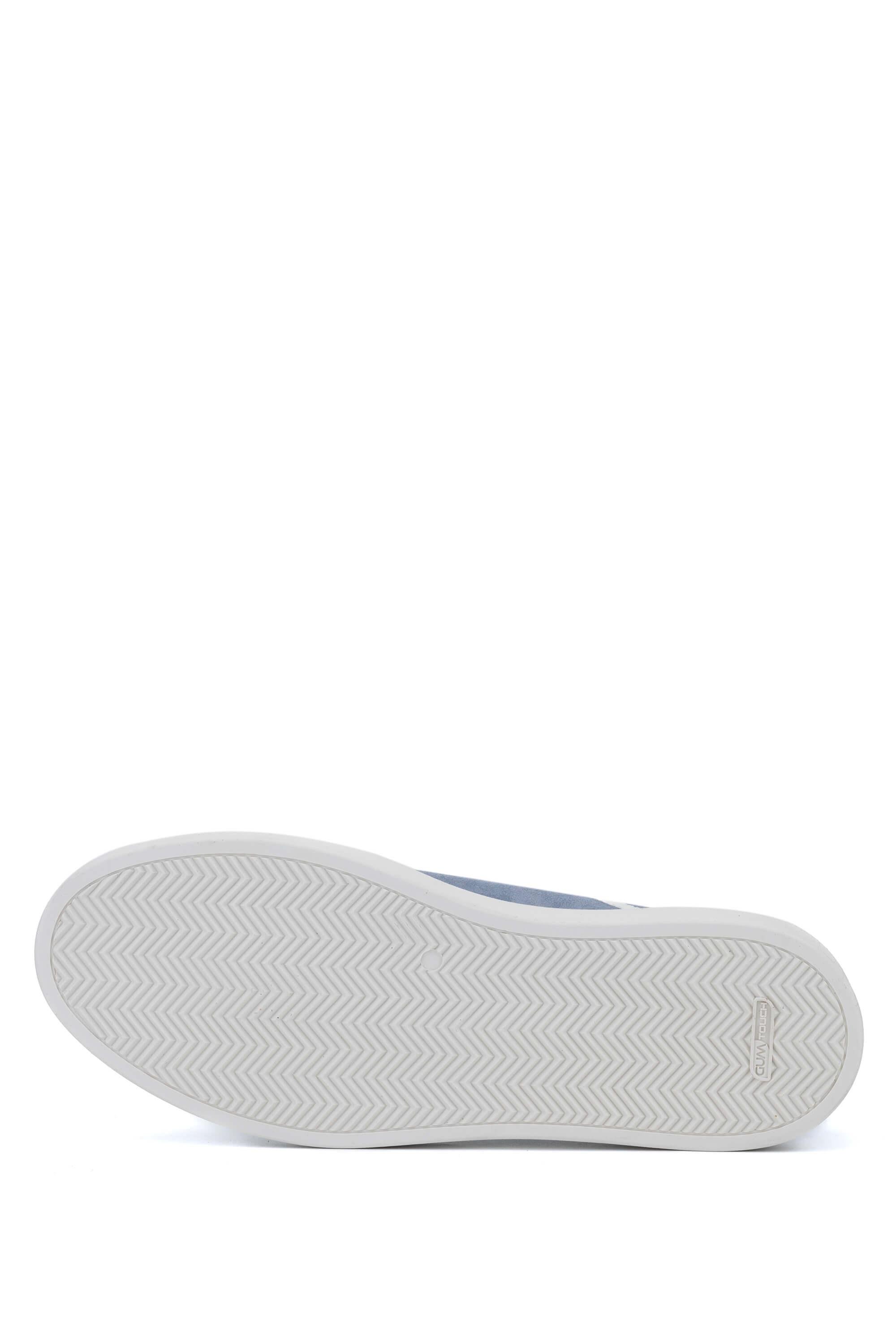 Redwood Erkek Hakiki Deri Mavi Sneakers & Spor Ayakkabı