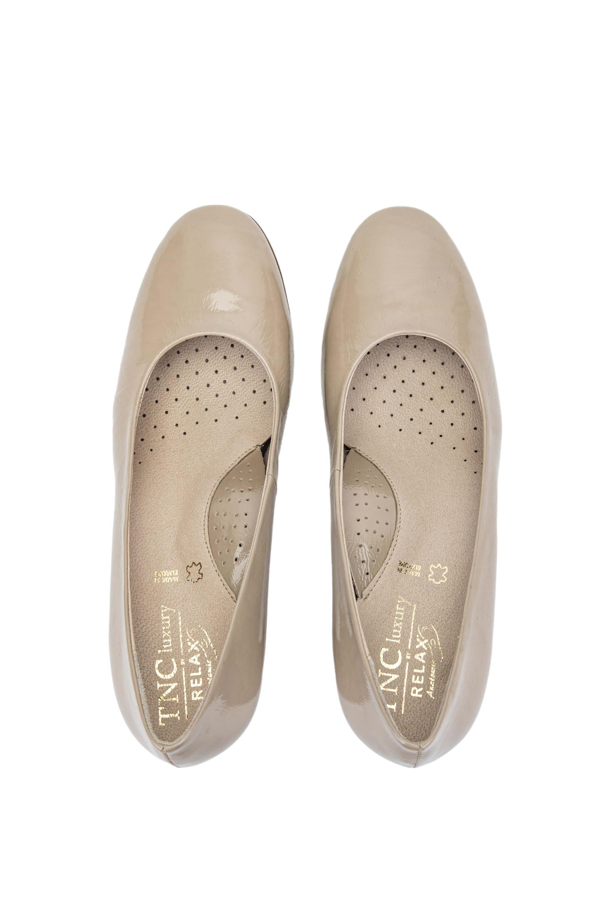 Relax Anatomic Kadın Hakiki Deri Bej Comfort Ayakkabı