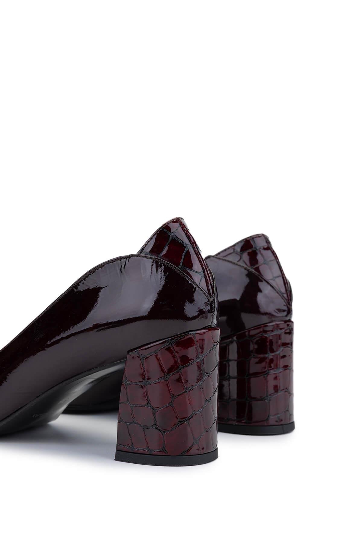 Relax Anatomic Kadın Hakiki Deri Bordo Comfort Ayakkabı