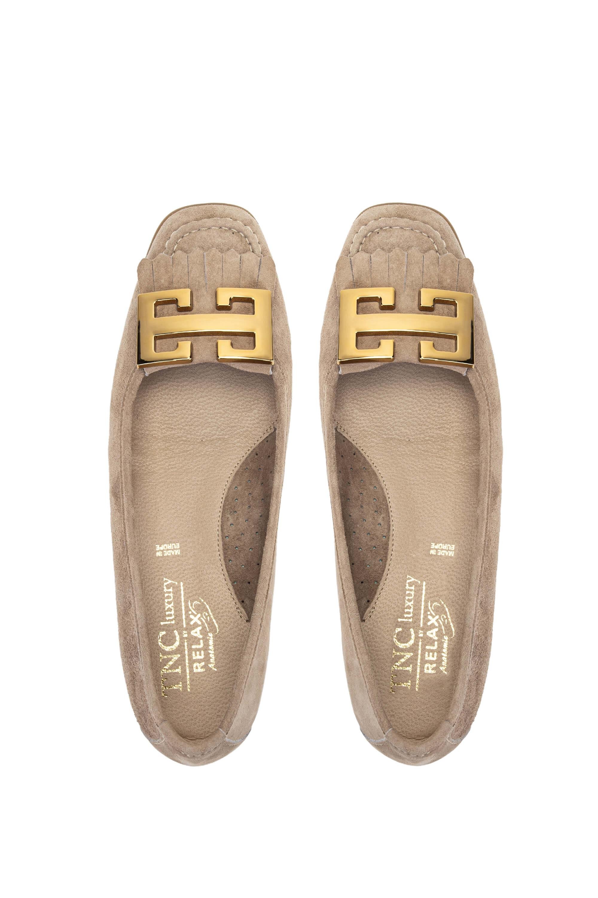 Relax Anatomic Kadın Hakiki Deri Comfort Toprak Ayakkabı