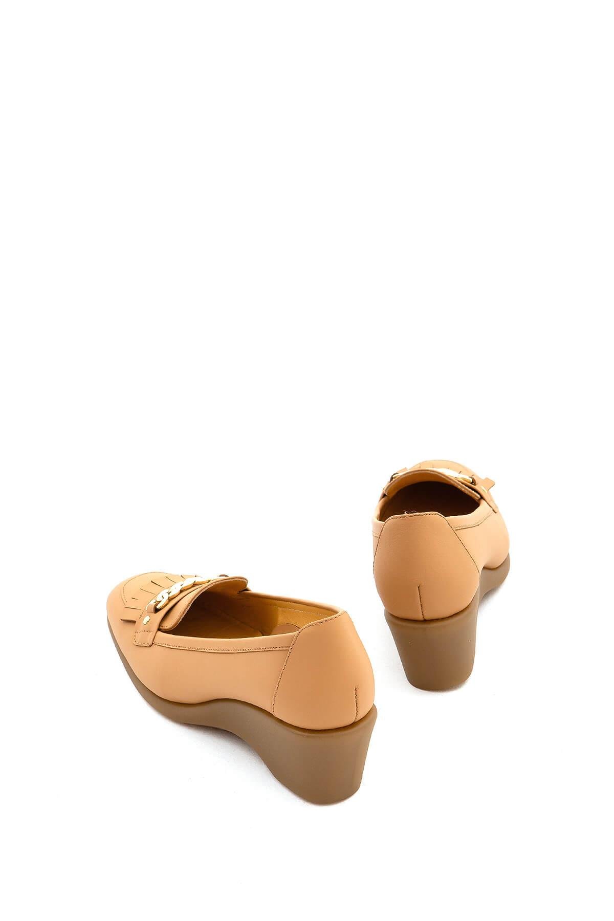 Relax Anatomic Kadın Hakiki Deri Kahverengi Comfort Ayakkabı