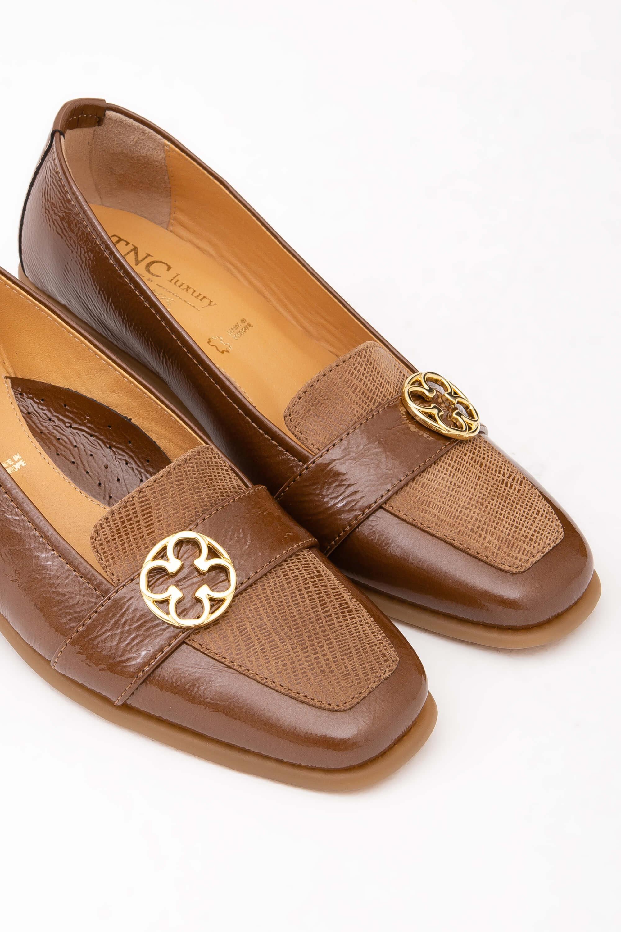 Relax Anatomic Kadın Hakiki Deri Metalik Comfort Ayakkabı