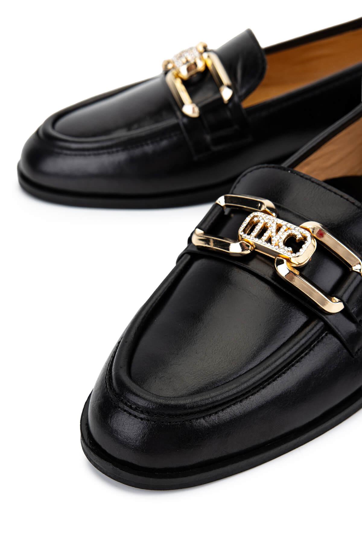 Relax Anatomic Kadın Hakiki Deri Siyah Comfort Ayakkabı