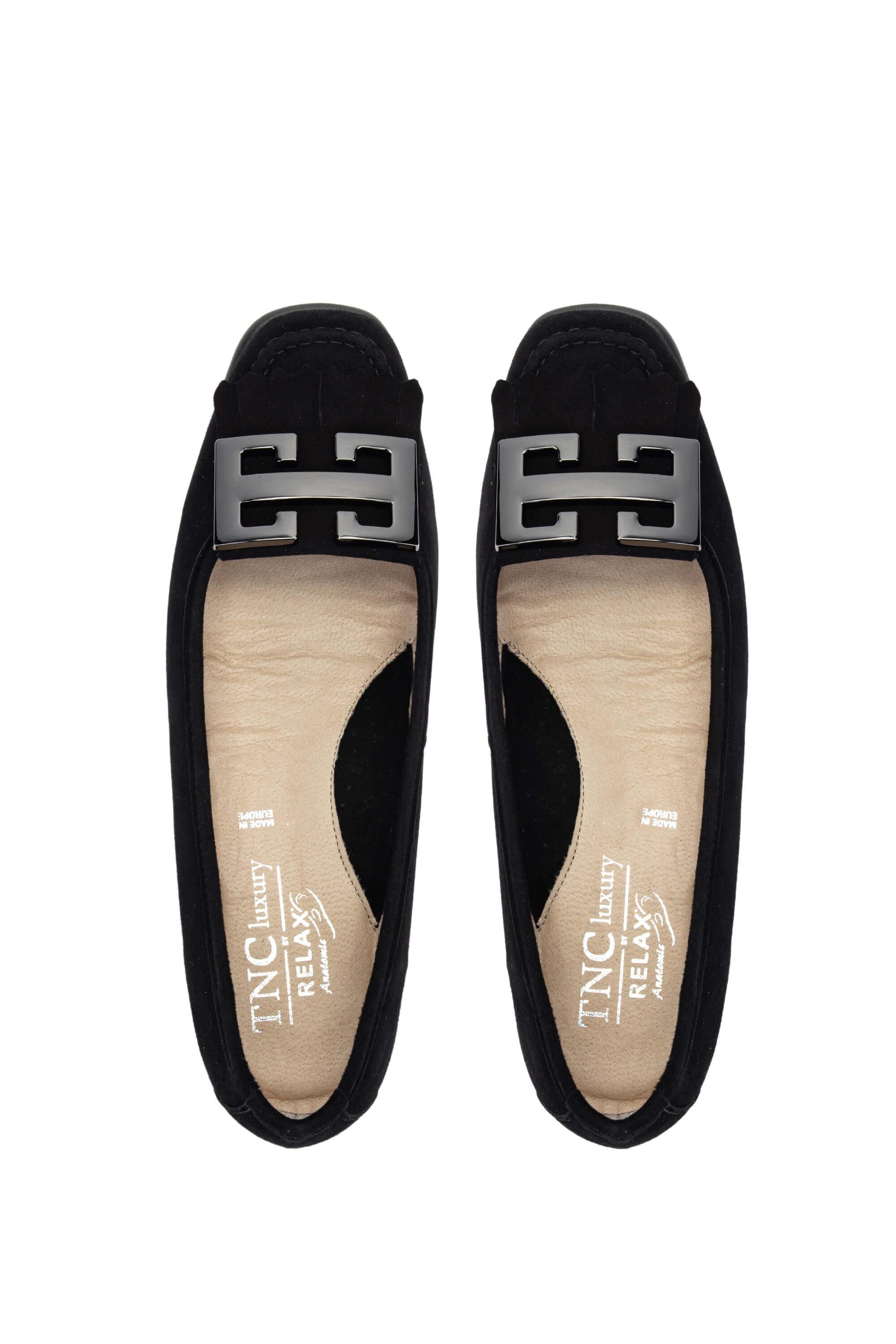 Relax Anatomic Kadın Hakiki Deri Siyah Comfort Ayakkabı