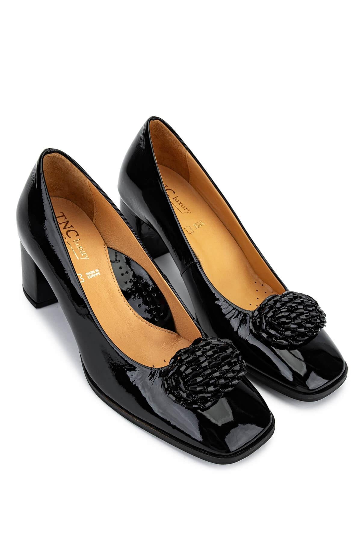 Relax Anatomic Kadın Hakiki Deri Siyah Comfort Ayakkabı