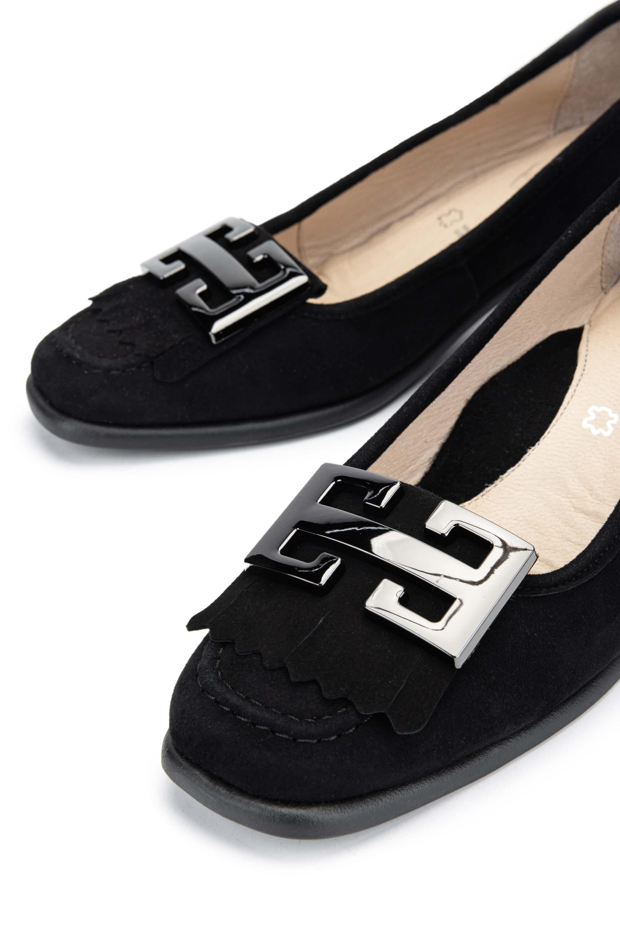 Relax Anatomic Kadın Hakiki Deri Siyah Comfort Ayakkabı