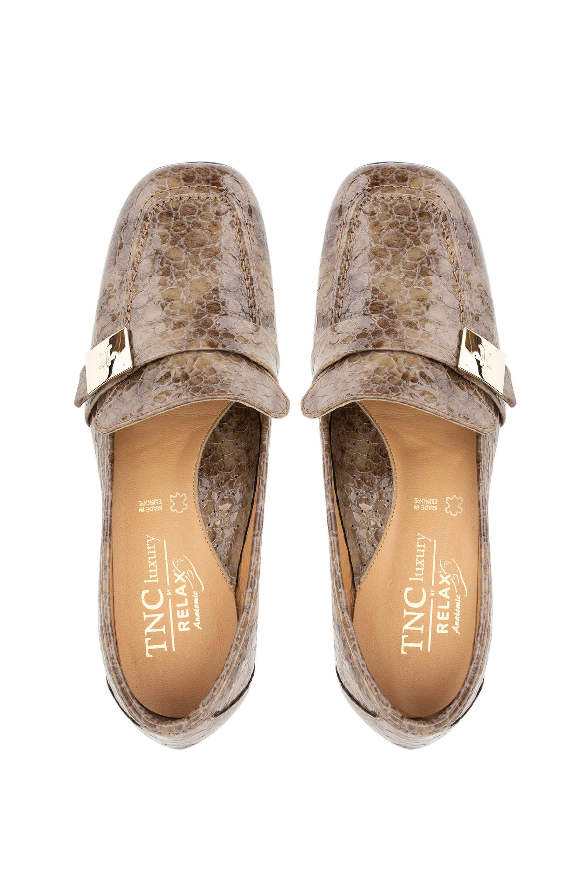 Relax Anatomic Kadın Hakiki Deri Taupe Comfort Ayakkabı