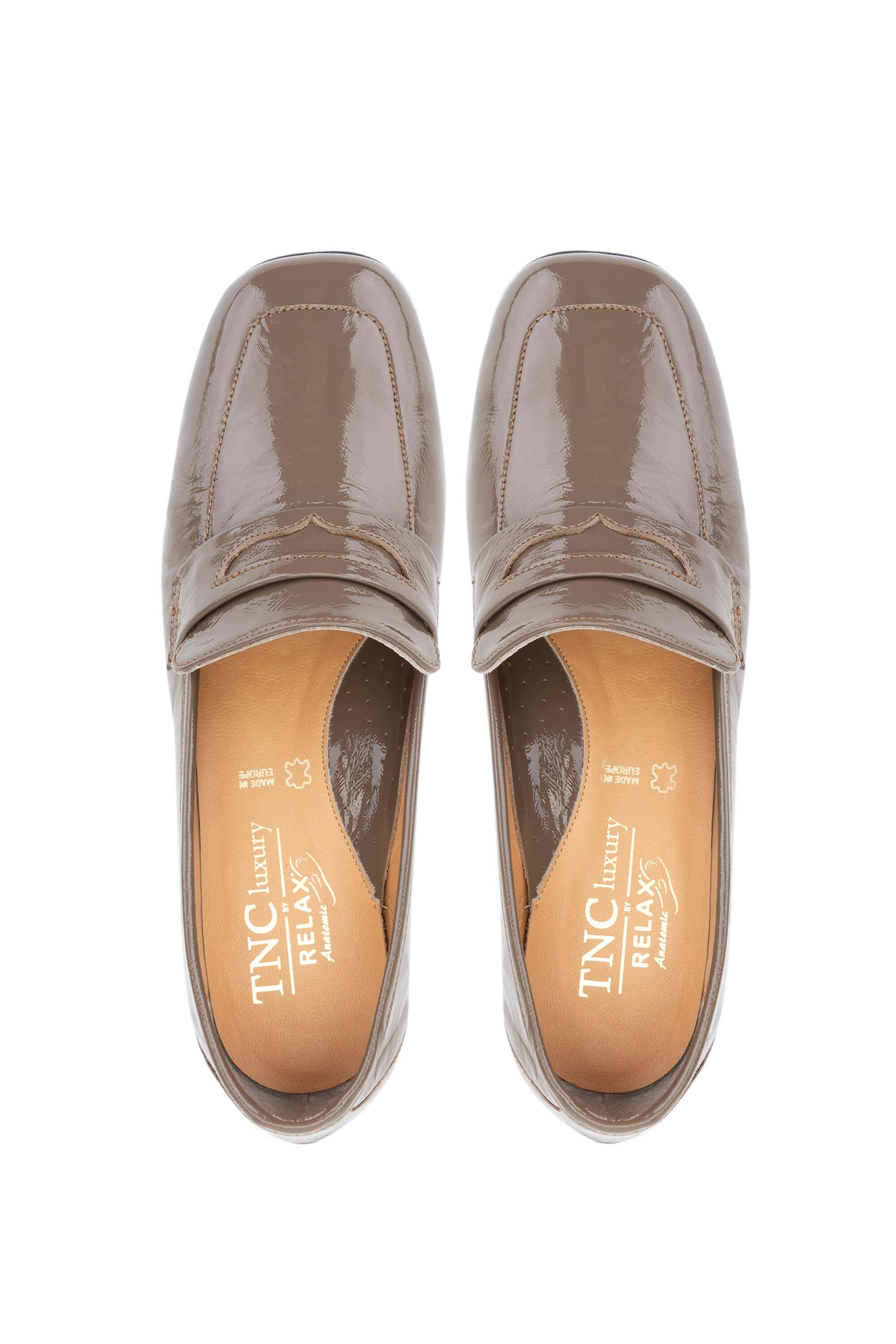 Relax Anatomic Kadın Hakiki Deri Taupe Comfort Ayakkabı