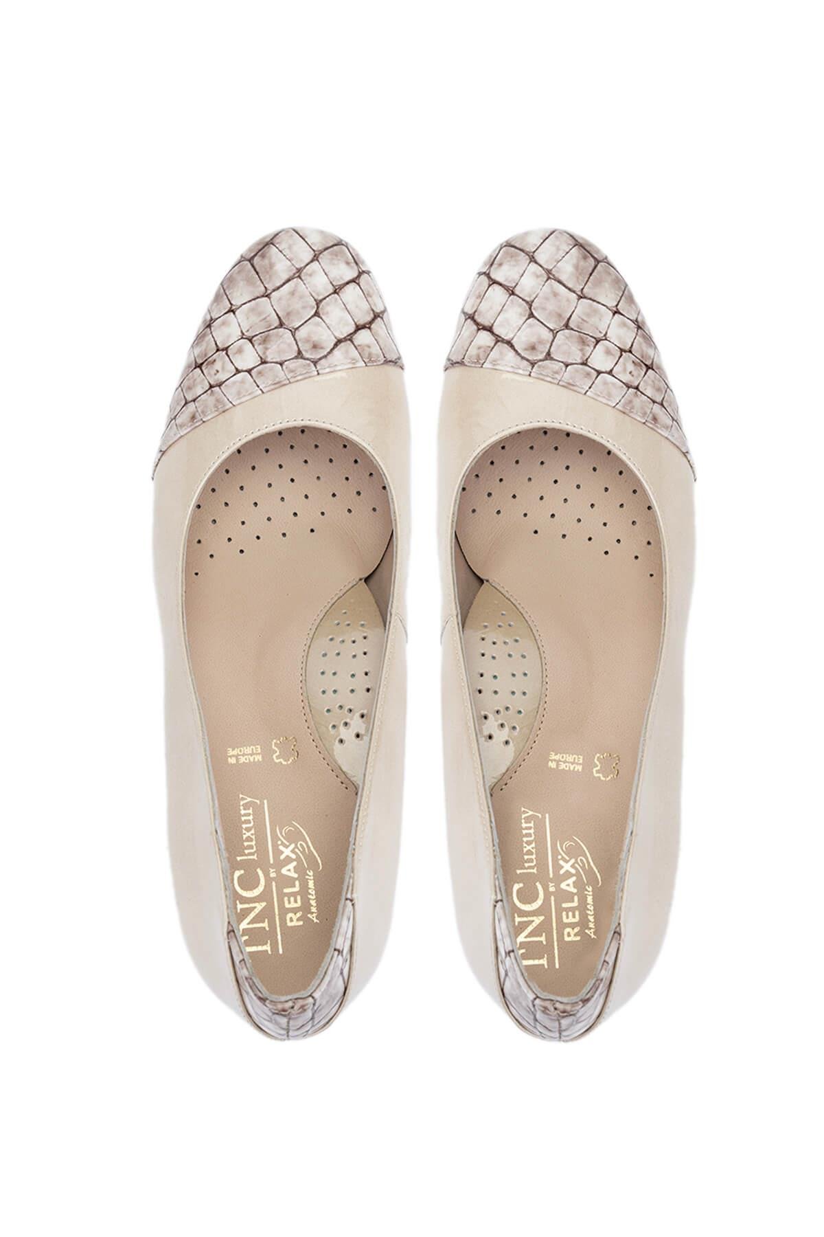 Relax Anatomic Kadın Hakiki Deri Vizon Comfort Ayakkabı