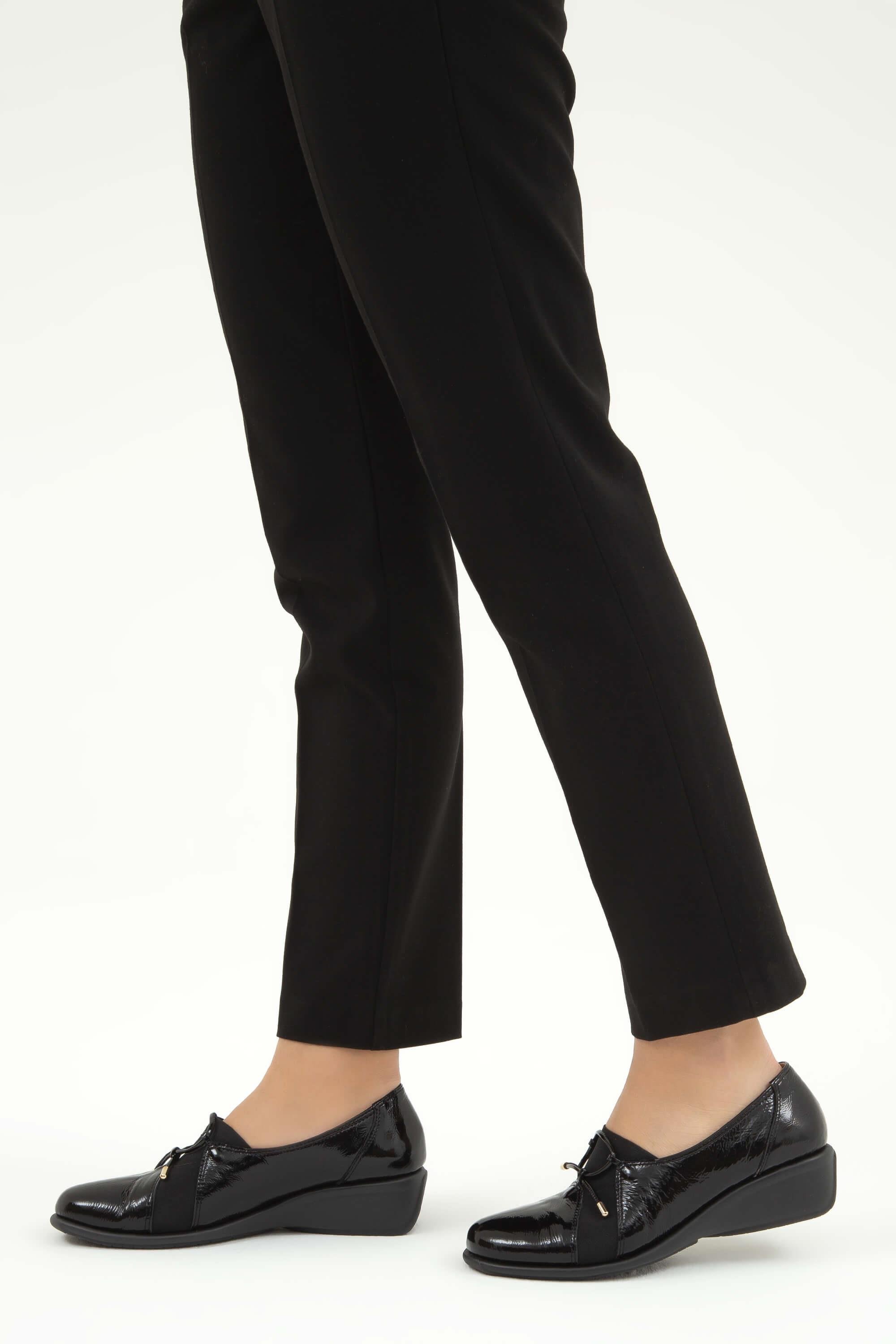 Relax Anatomic Kadın Vegan Siyah Mokasen & Loafer Ayakkabı