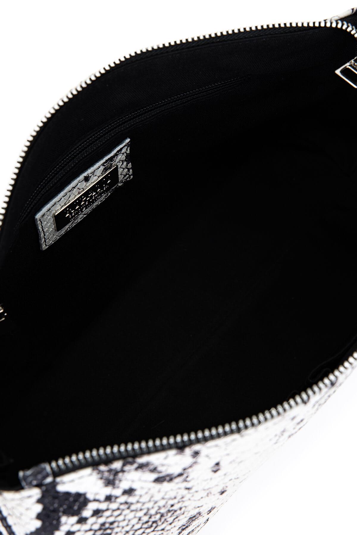 Ripani Kadın Hakiki Deri Beyaz Omuz Çanta