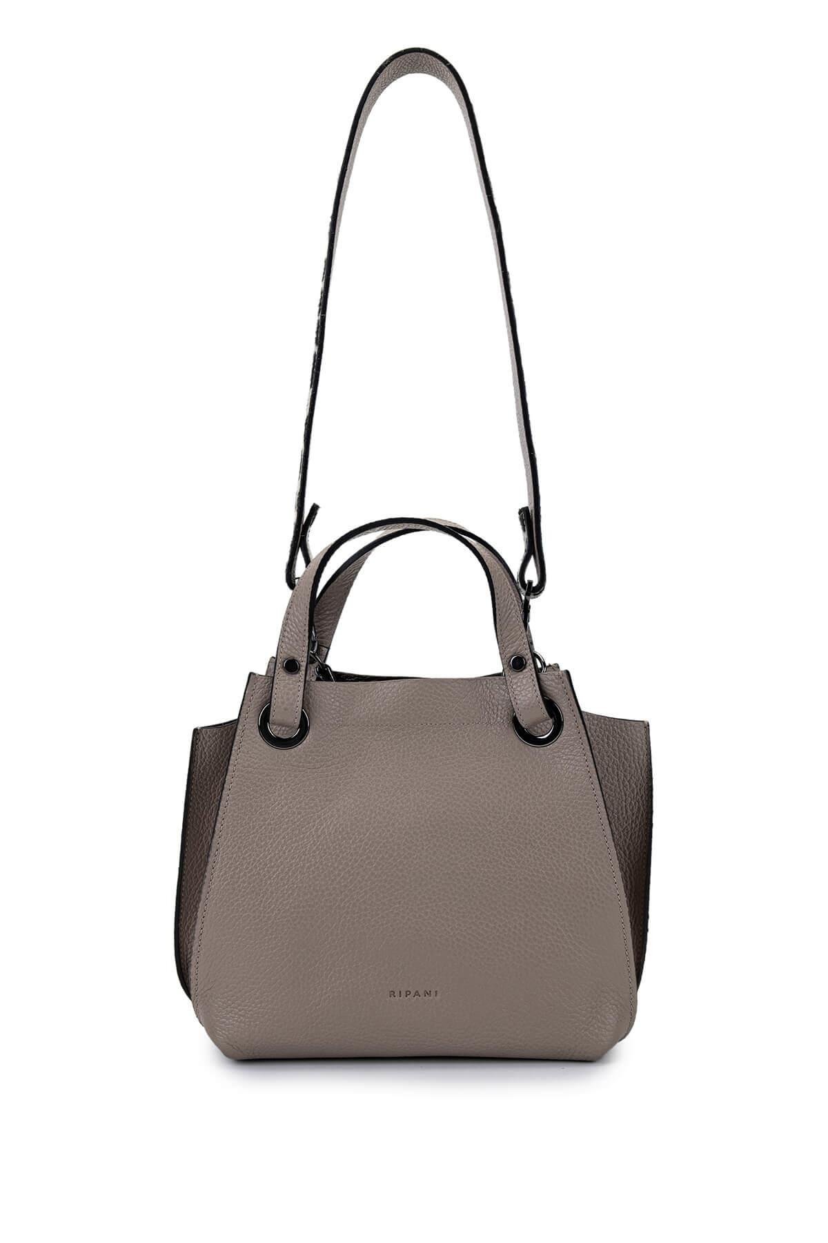 Ripani Kadın Hakiki Deri Kum Omuz Çanta