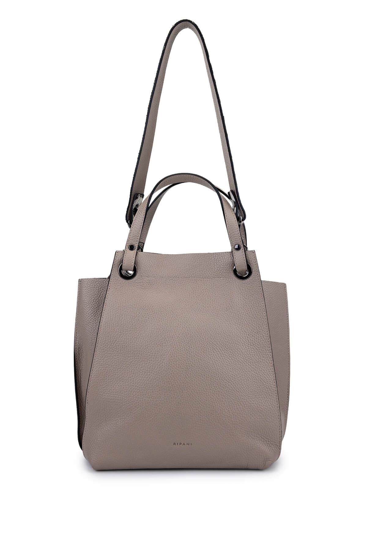 Ripani Kadın Hakiki Deri Kum Omuz Çanta