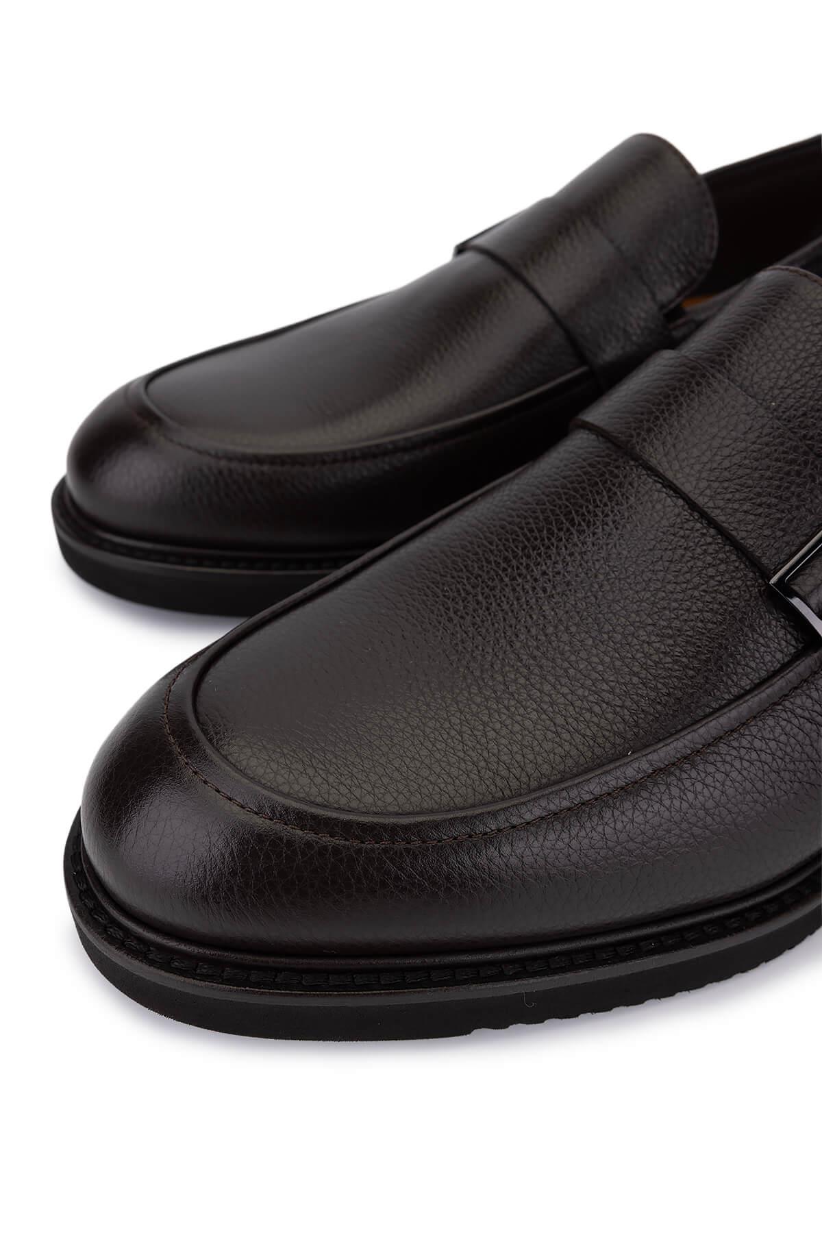 Rossi Erkek Hakiki Deri Kahverengi Casual Ayakkabı