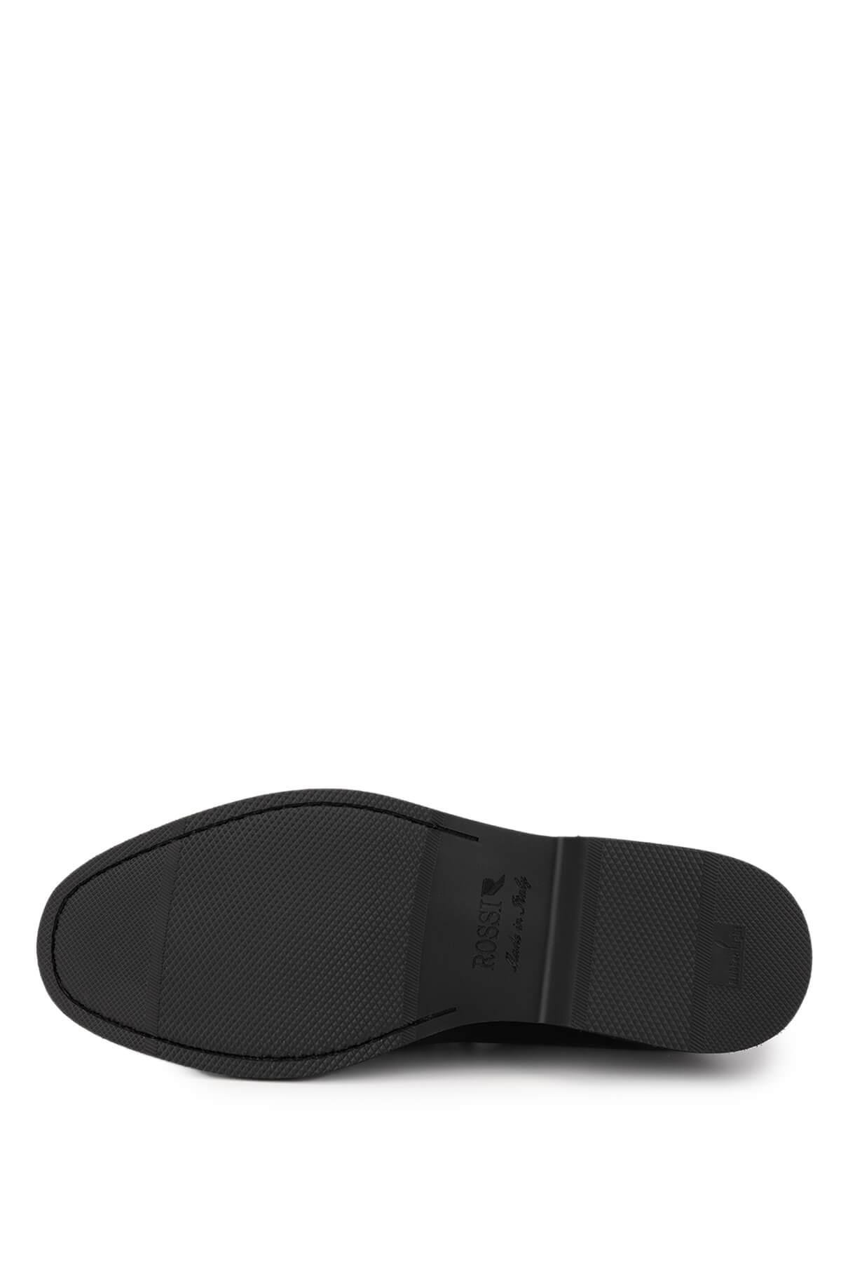 ROSSI Erkek Hakiki Deri Kahverengi Klasik Ayakkabı