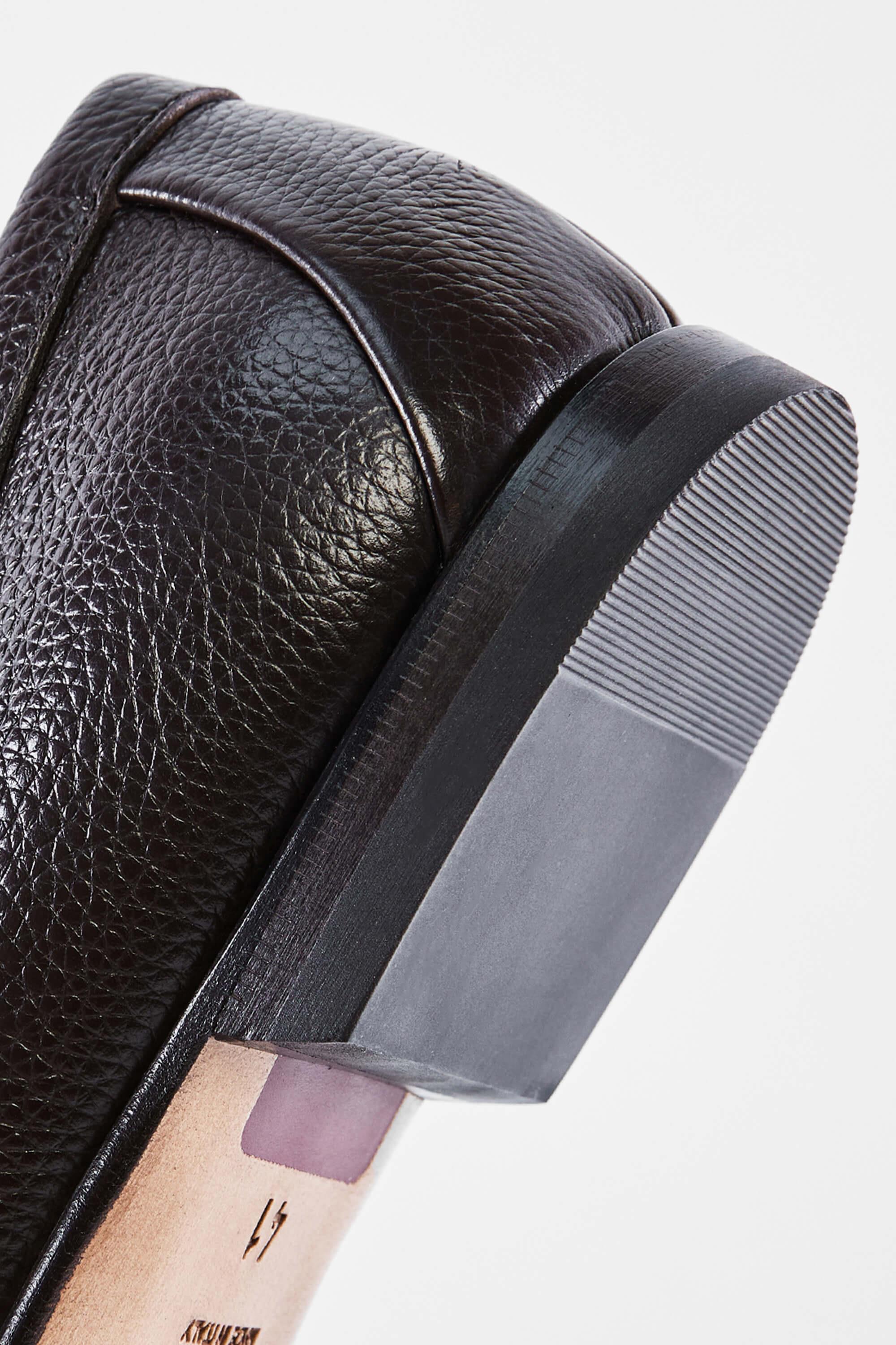 ROSSI Erkek Hakiki Deri Kahverengi Makosen Ayakkabı