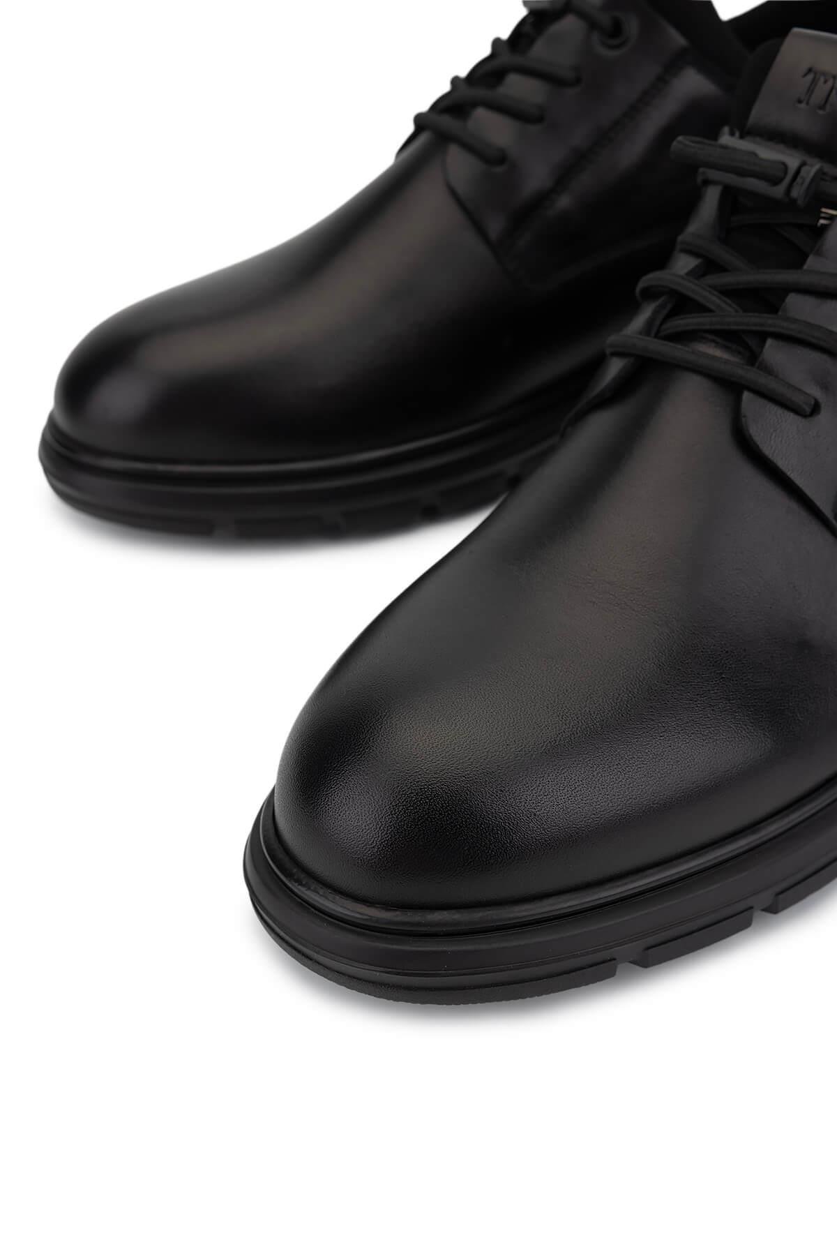 Tamer Tanca Erkek . Siyah Casual Ayakkabı