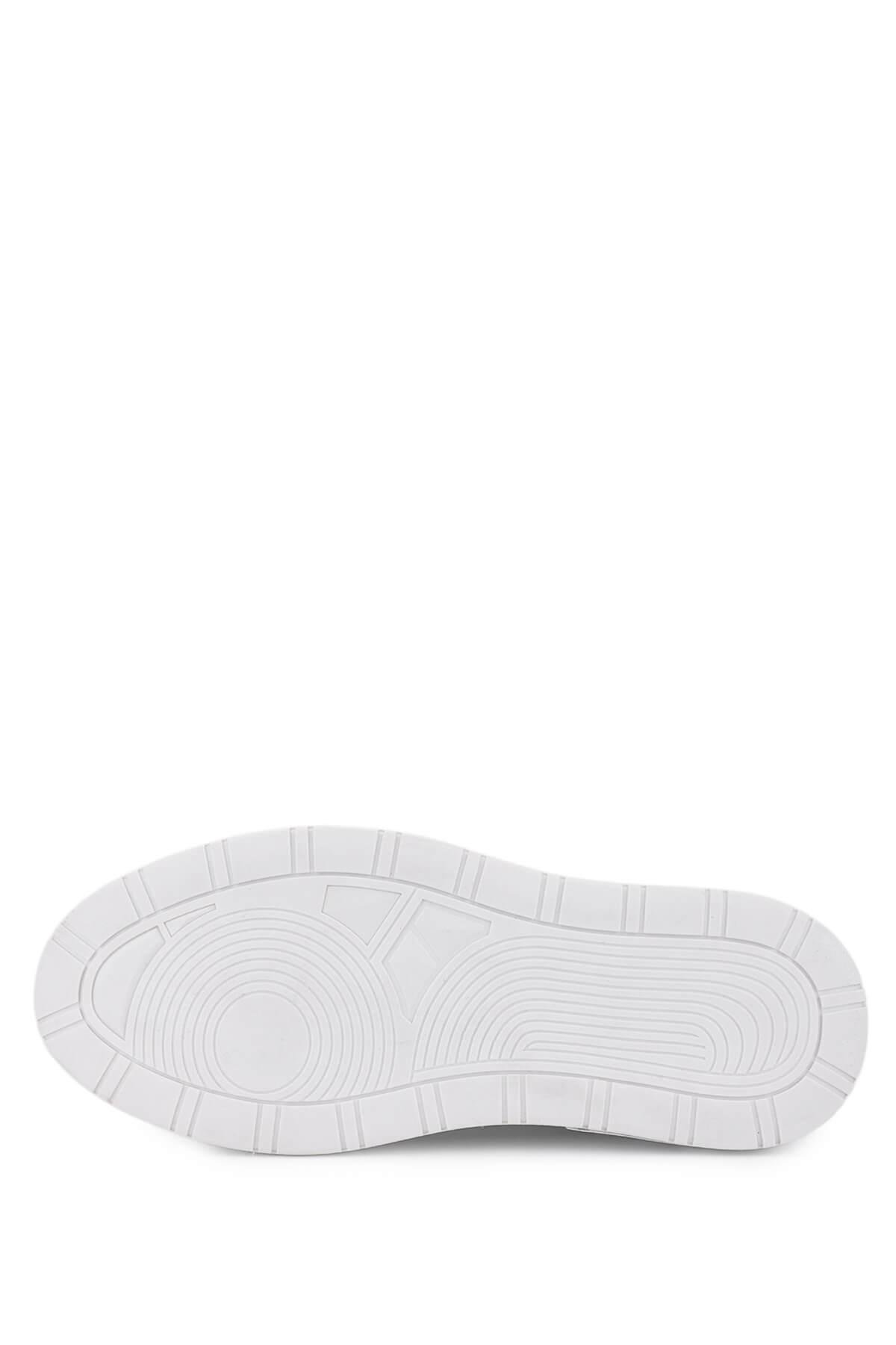 Tamer Tanca Erkek Hakiki Deri Beyaz Sneakers & Spor Ayakkabı