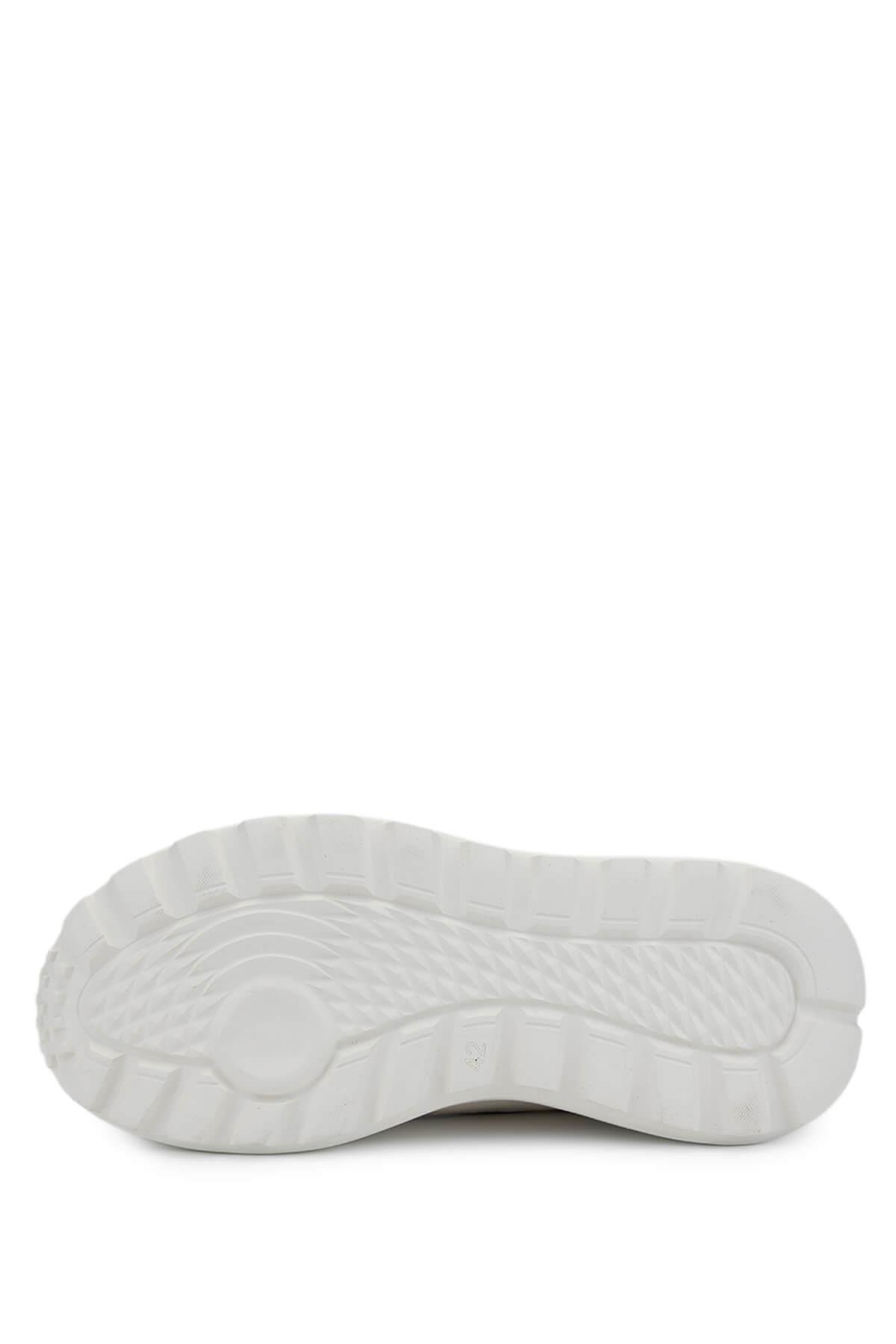 Tamer Tanca Erkek Hakiki Deri Beyaz Sneakers & Spor Ayakkabı