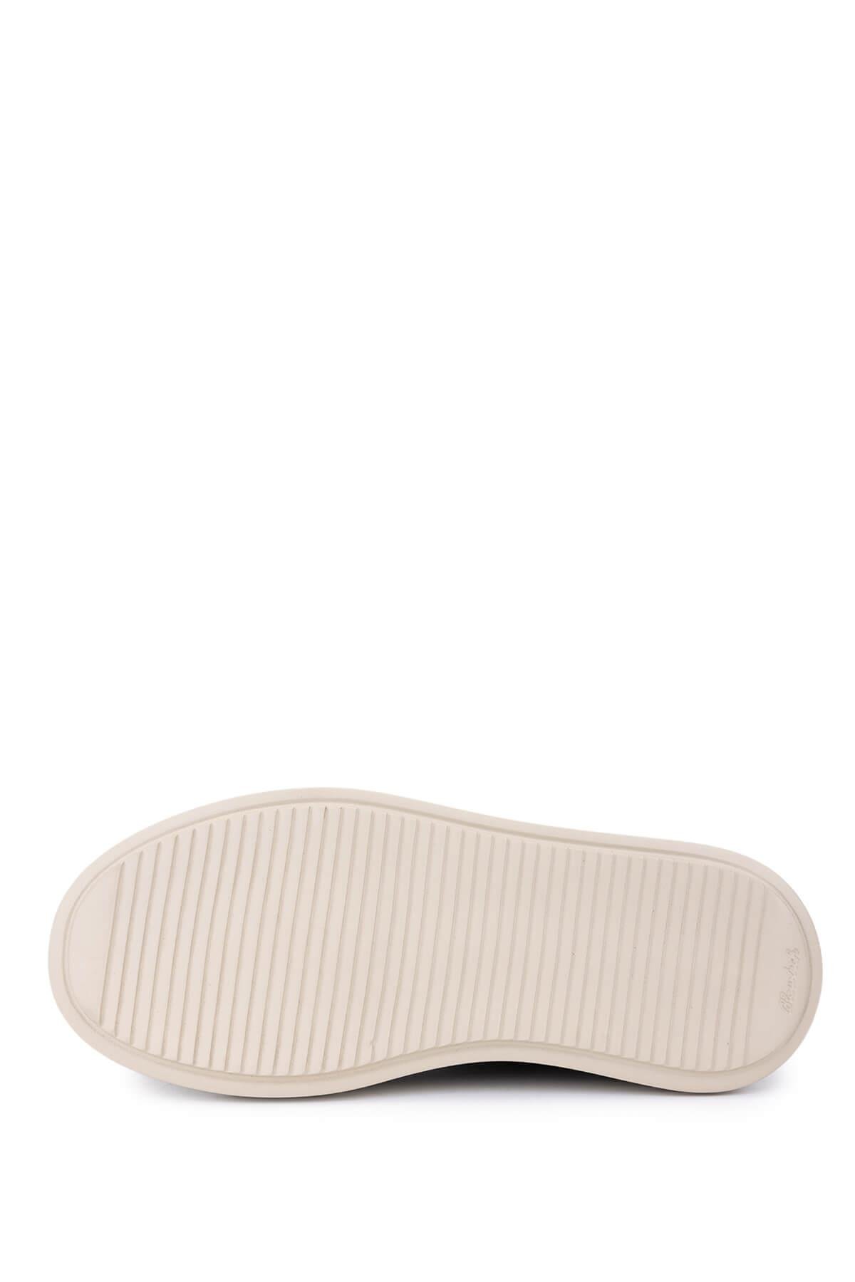 Tamer Tanca Erkek Hakiki Deri Kahverengi Sneakers & Spor Ayakkabı