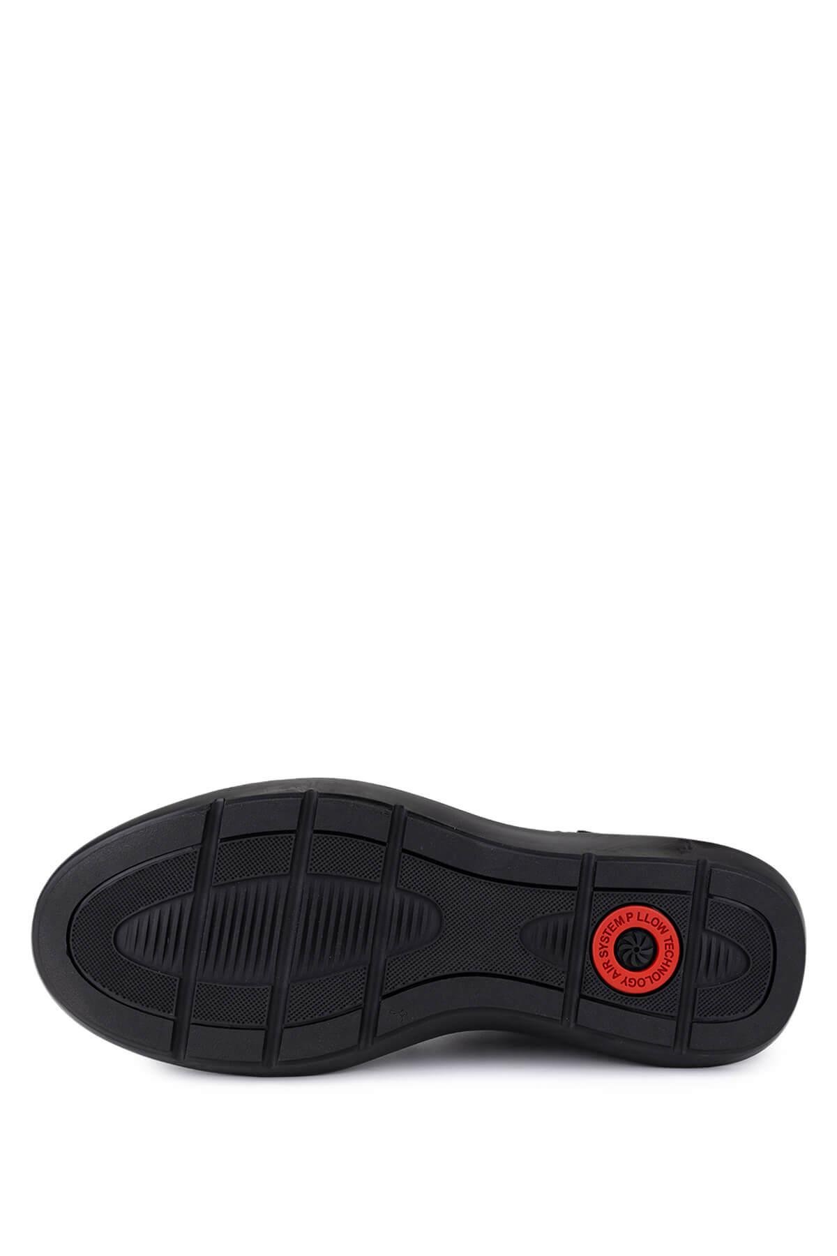 Tamer Tanca Erkek Hakiki Deri Kahverengi Casual Ayakkabı